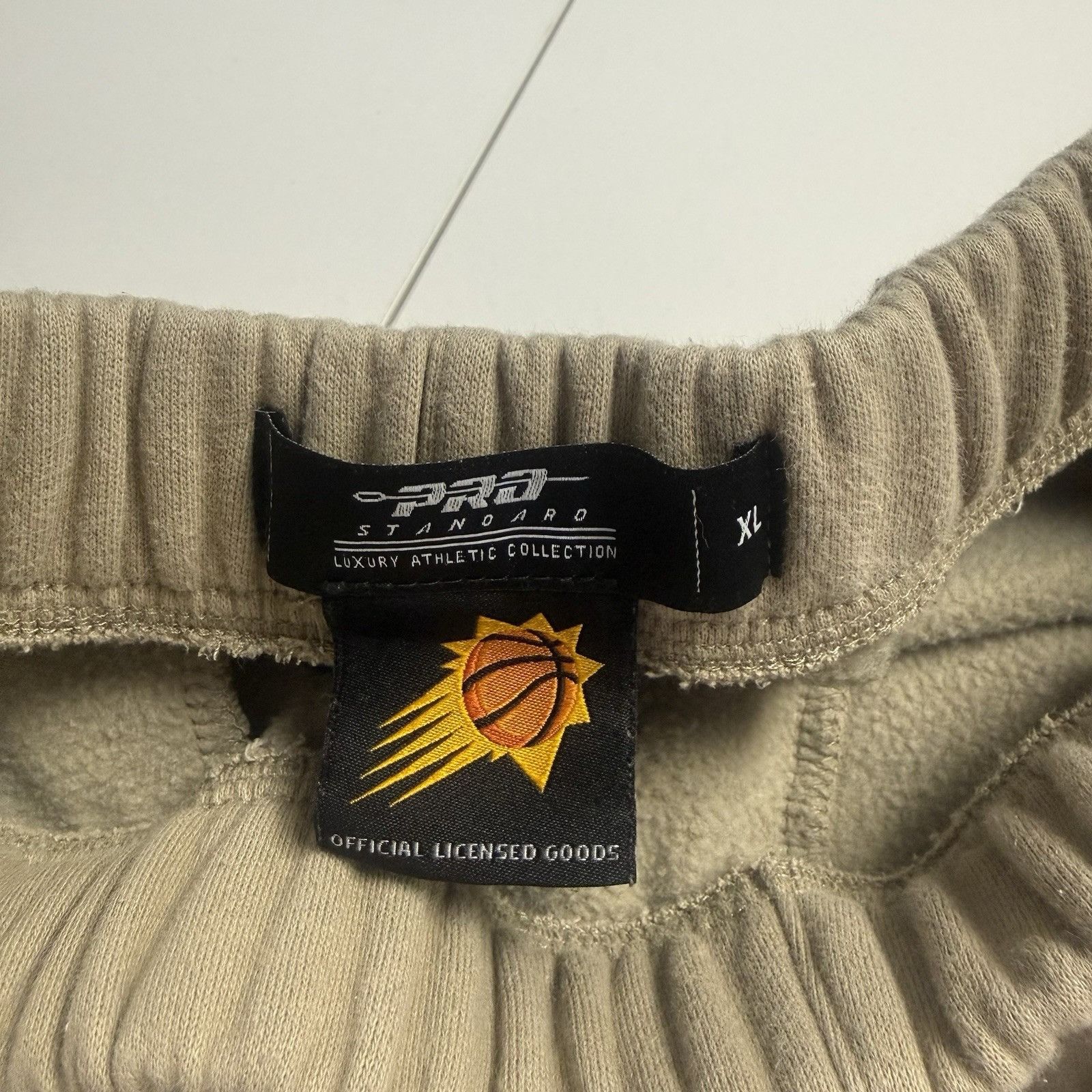 NBA Pheonix Suns Pro Edition Sweat Shorts Mens XL Beige Tan NBA Size US 31 - 6 Thumbnail