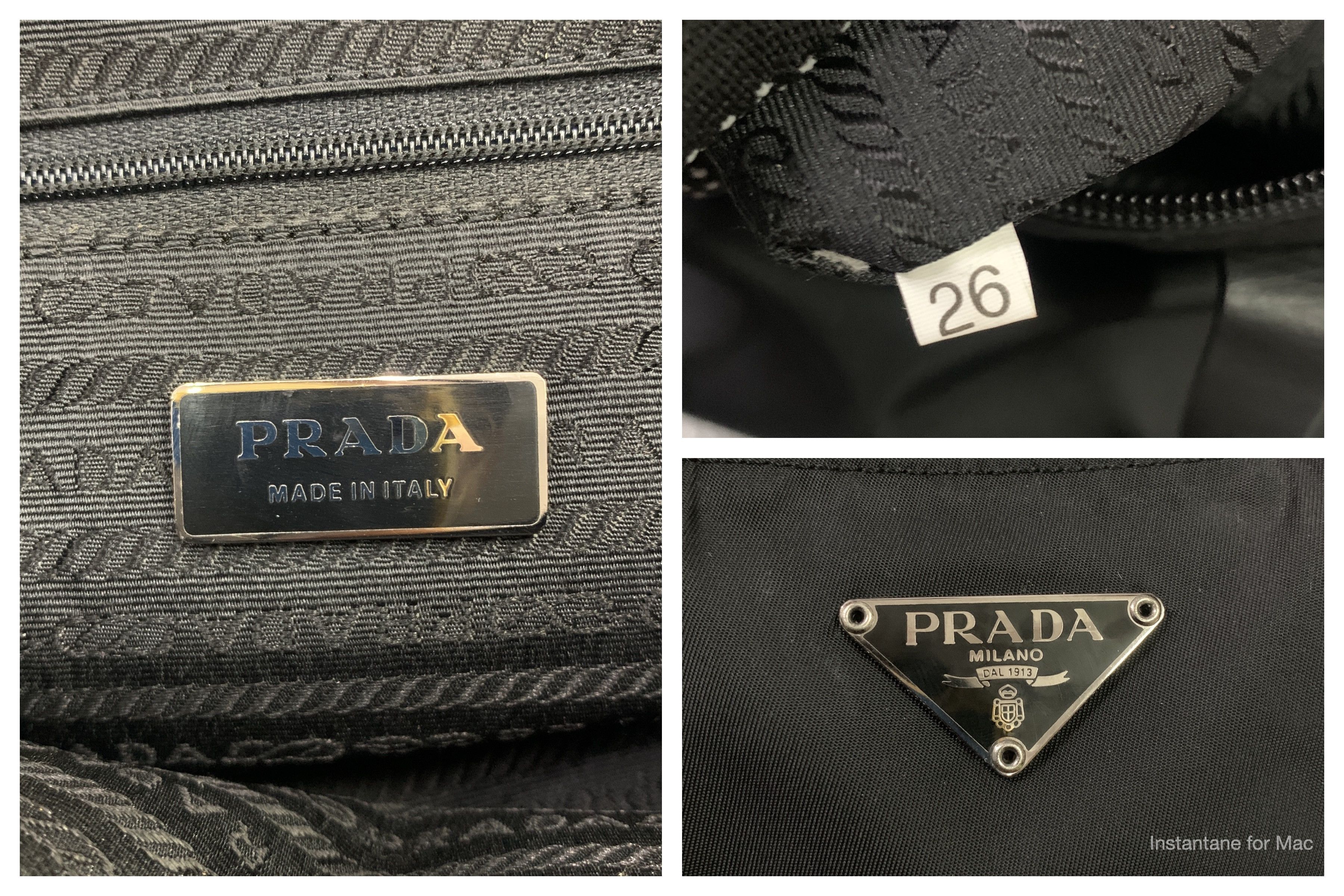Prada Vintage Prada Tote Bag Size ONE SIZE - 8 Thumbnail