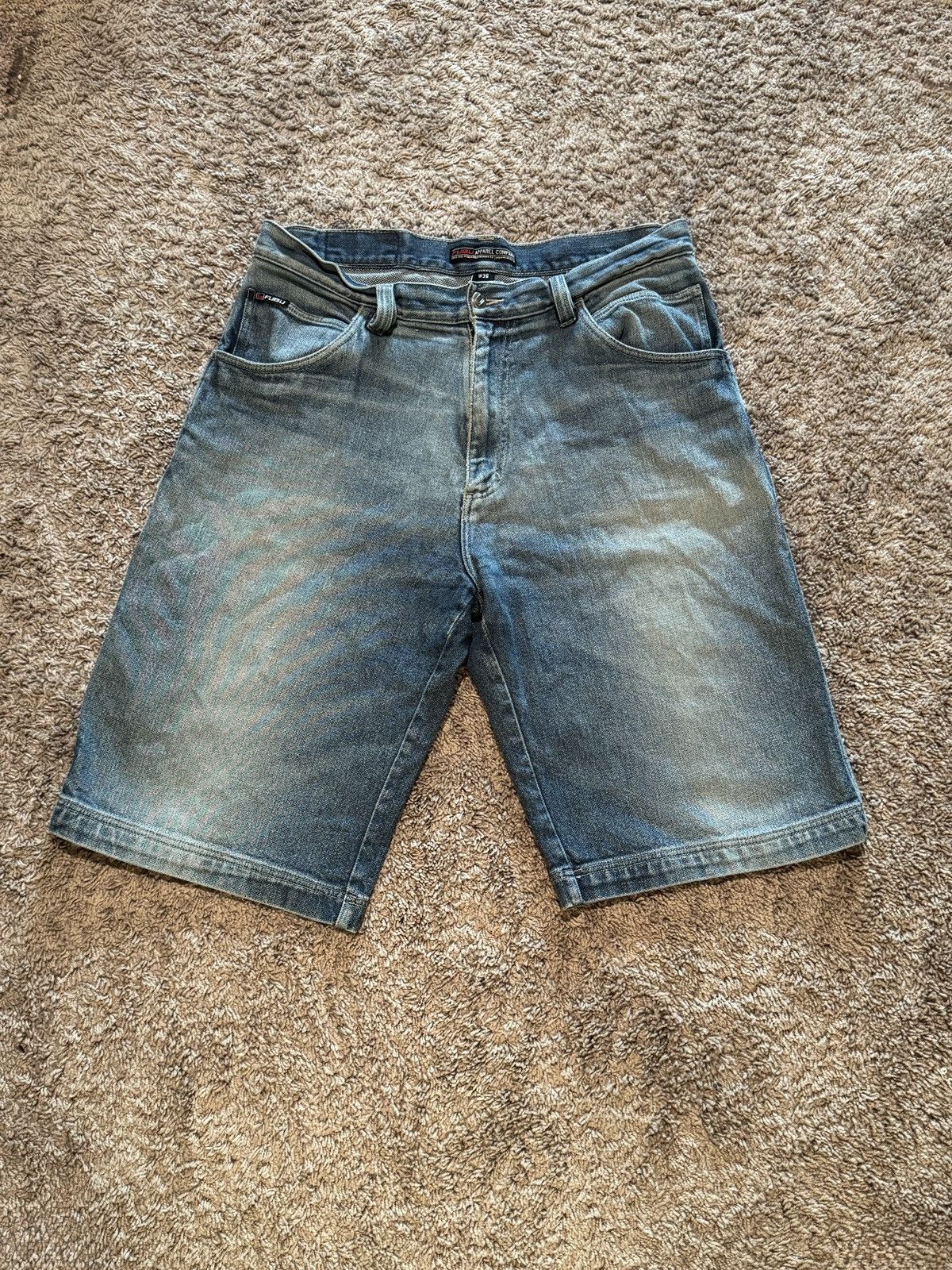 Fubu FUBU navy blue denim jorts Size US 36 / EU 52 - 2 Thumbnail