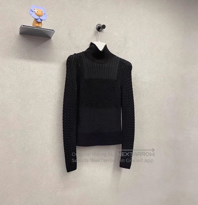 Hermes Hermes Ribbed knit long sleeves Size XXS / US 00 / IT 34 - 3 Thumbnail