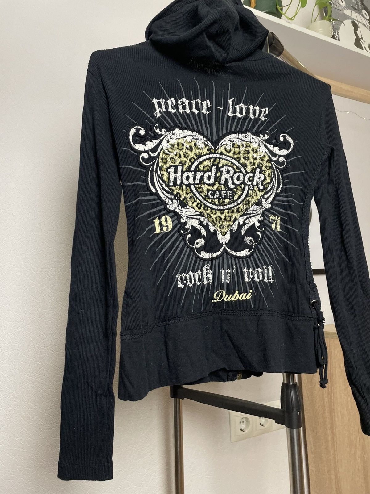 Hard Rock Cafe Y2k Vintage Hard Rock Cafe Dubai Back Logo Hoodie Size XS / US 0-2 / IT 36-38 - 4 Thumbnail