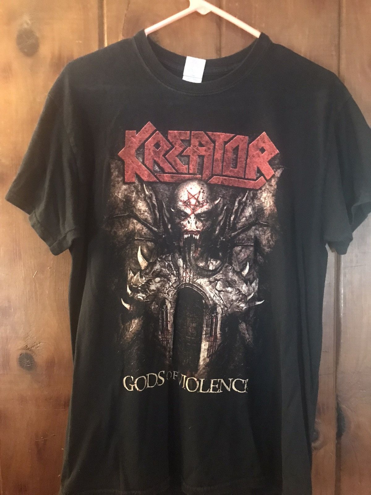 Vintage Kreator “Gods of violence” band t-shirt Size US M / EU 48-50 / 2 - 1 Thumbnail