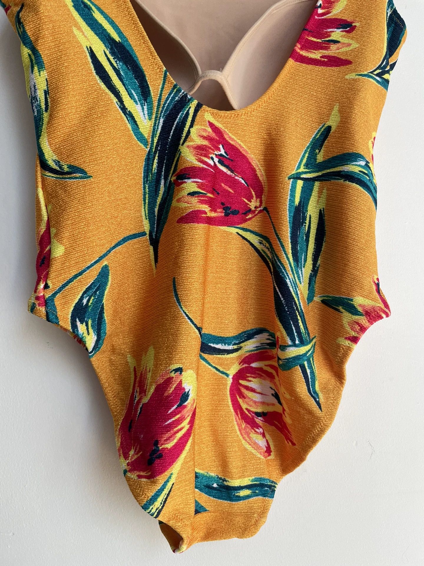 Yves Saint Laurent YSL 1990s Vibrant Floral Swimsuit Women's M Size M / US 6-8 / IT 42-44 - 5 Thumbnail