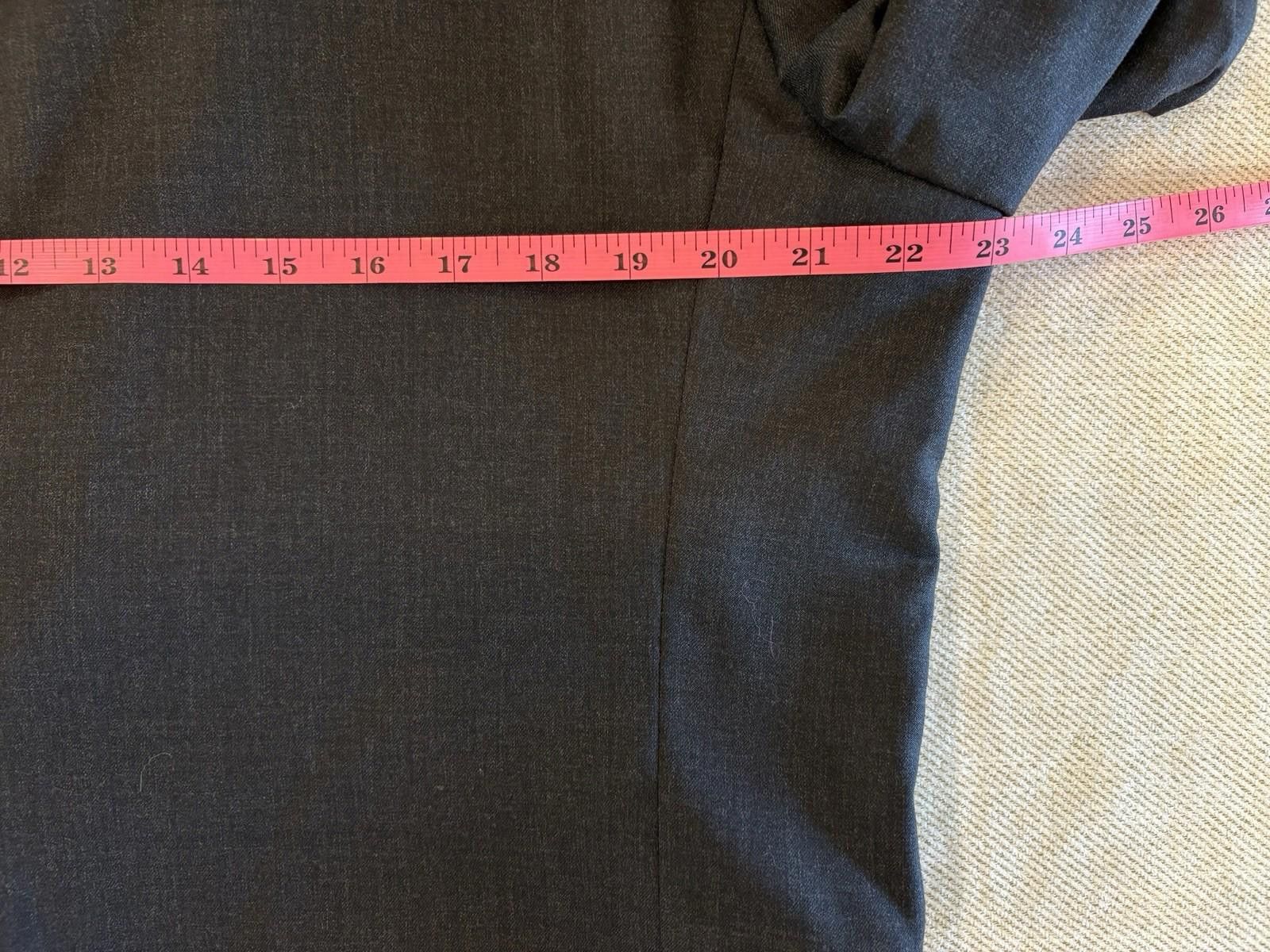 Brooks Brothers Brooks Brothers 1818 Blazer Jacket 42S Regent Charcoal Togna Size 42S - 8 Thumbnail
