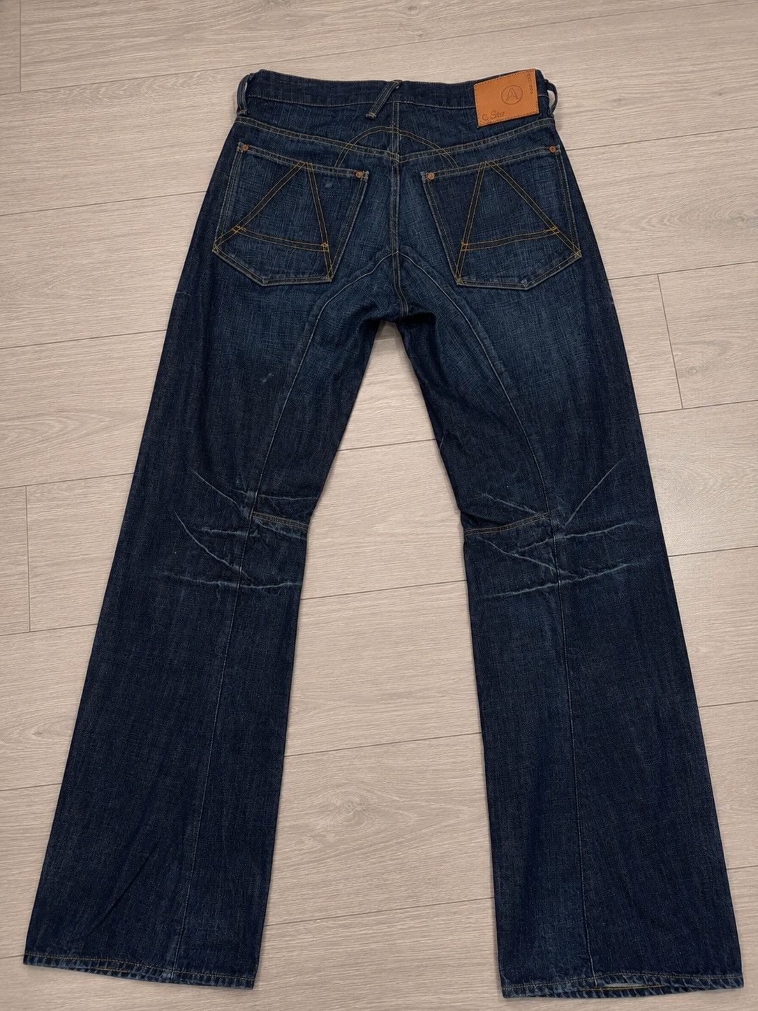 G-Star G-Star Raw A Crotch Jeans W32 L36 Dark Wash Y2K Rare Size US 32 / EU 48 - 4 Thumbnail
