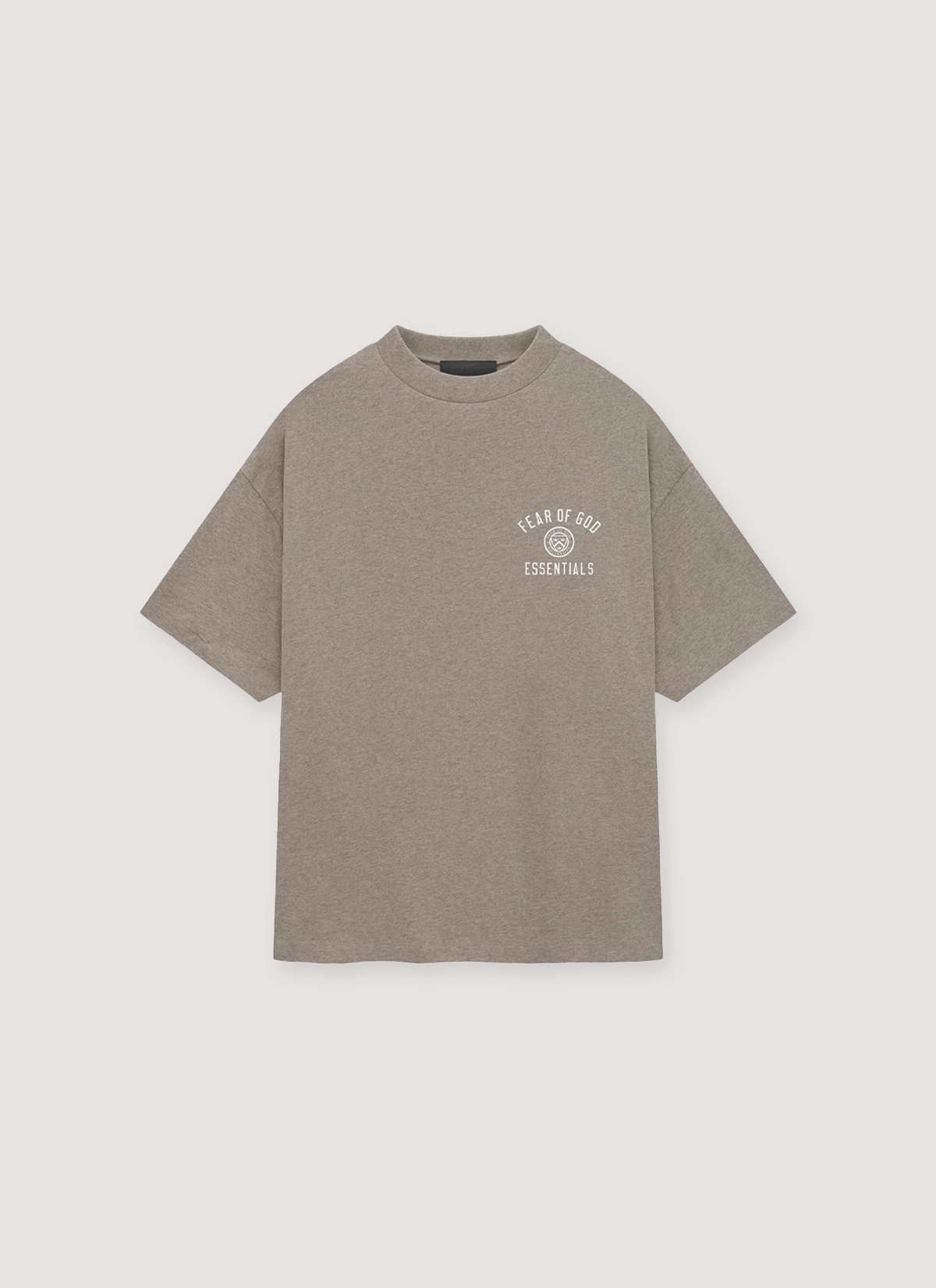 Essentials Jersey Crewneck Tee Heather Grey Size US M / EU 48-50 / 2 - 1 Thumbnail
