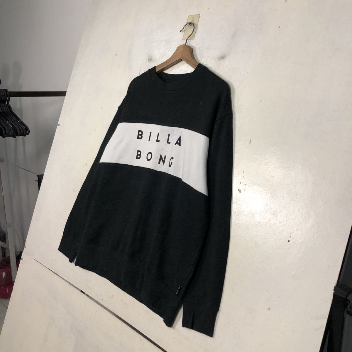 Japanese Brand 📌Vintage Sweatshirt Billabong Big Logo Size US M / EU 48-50 / 2 - 4 Thumbnail