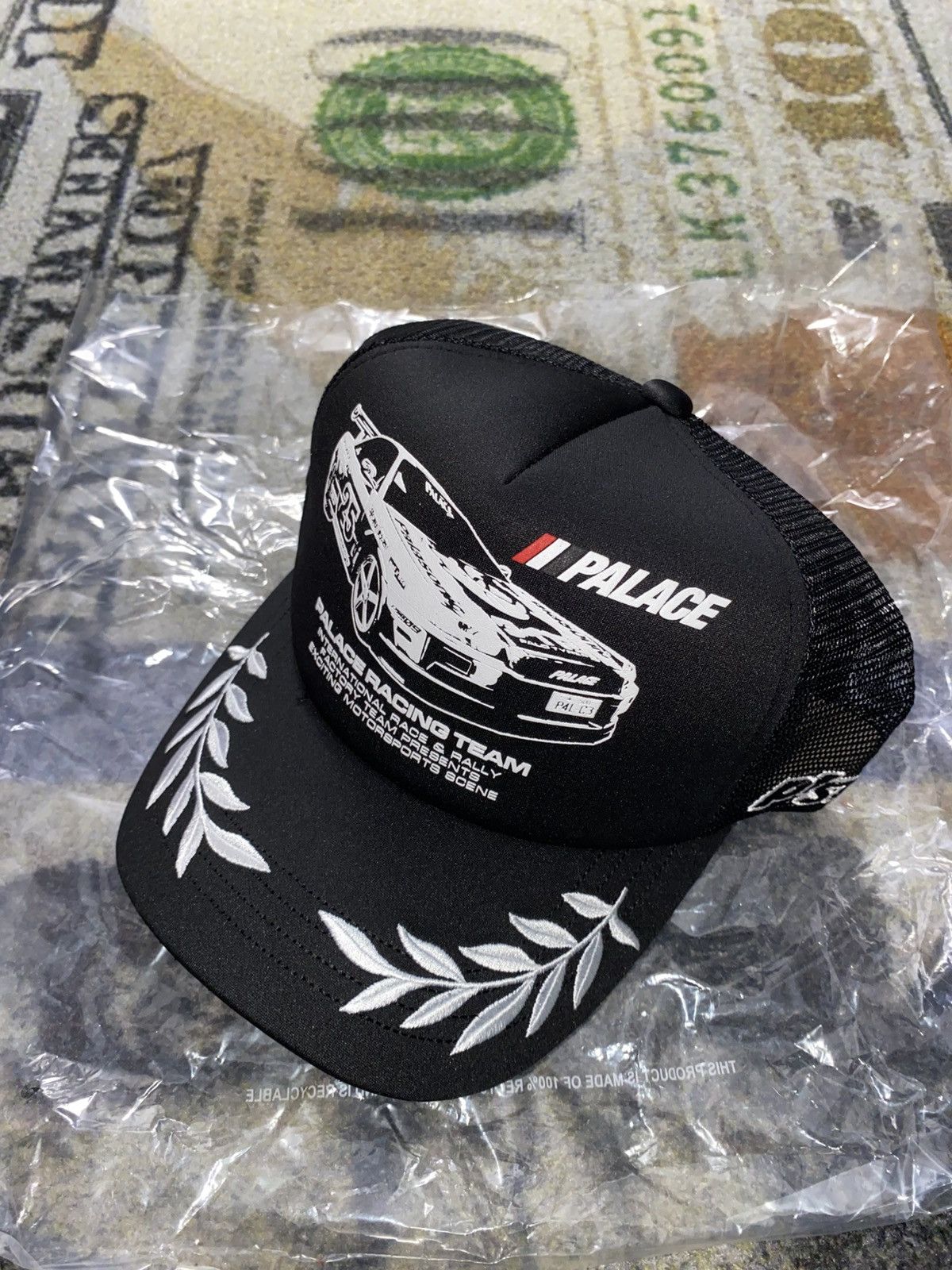 Palace Pro Team 02 Shell Runner Cap Black Men's - FW24 - US
