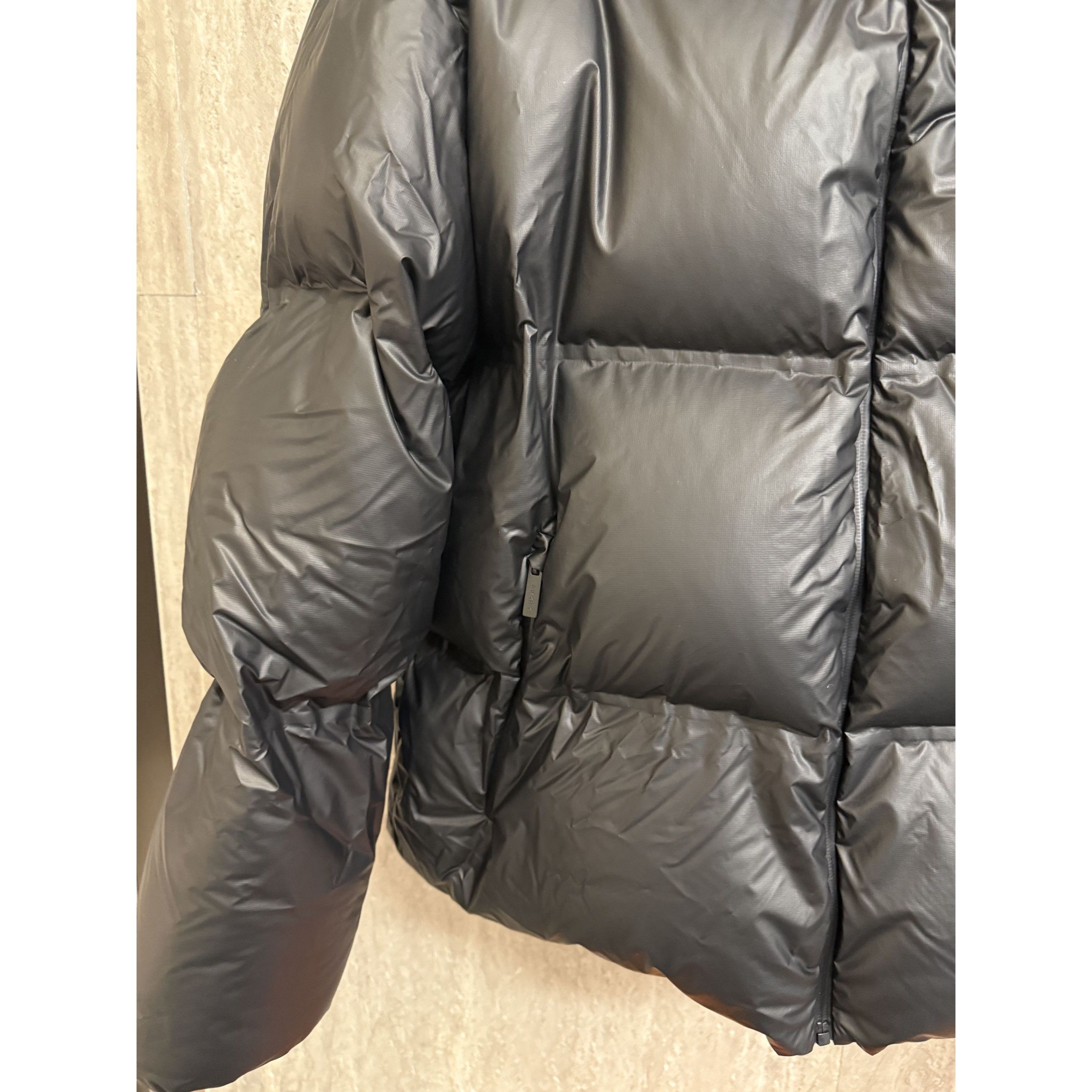 Prada Prada XL Black Hooded Puffer Jacket With Graphene Padding Te Size US XL / EU 56 / 4 - 13 Thumbnail