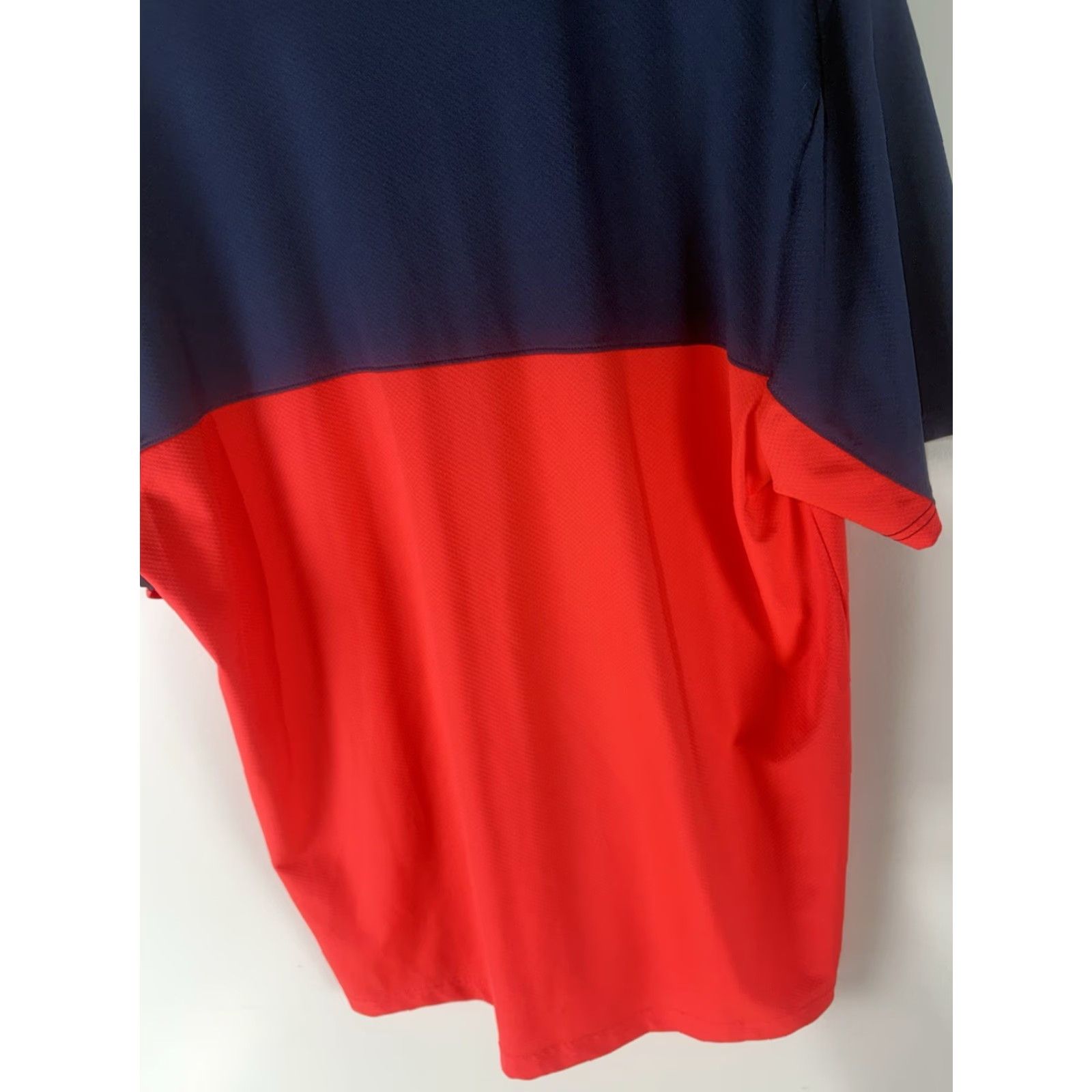Under Armour Under Armour HeatGear Polo Navy/Coral The Performance XL Men’s Shirt Size US XL / EU 56 / 4 - 6 Thumbnail