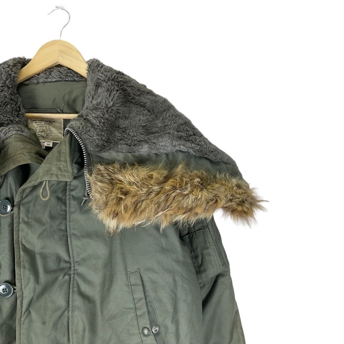 I. Spiewak And Sons ☀️I SPIEWAK & SONS TYPE N-2B FUR HOODIE BOMBER JACKET Size US M / EU 48-50 / 2 - 4 Thumbnail