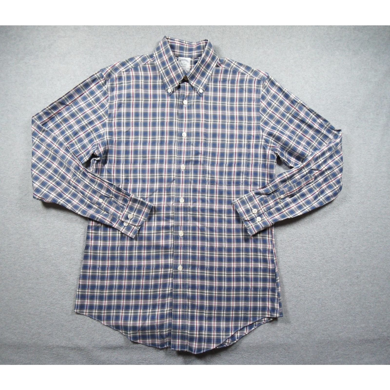 Brooks Brothers Brooks Brothers Shirt Mens Small Button Down Regent Check Plaid Collared Preppy Regular Size S Multicolor Button-Up Size US S / EU 44-46 / 1 - 2 Thumbnail