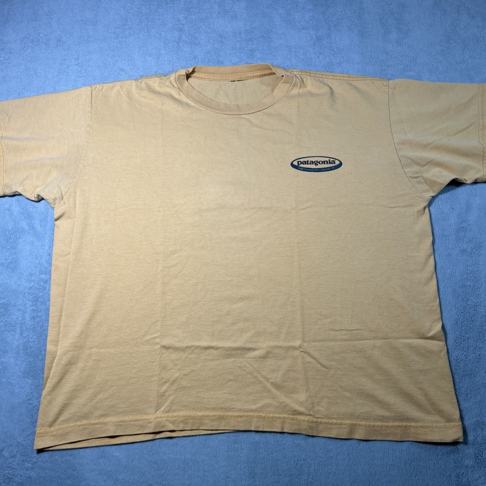 Patagonia USA Patagonia Logo T Shirt Womens Crop Large Skateboard VTG Size L / US 10 / IT 46 - 3 Thumbnail