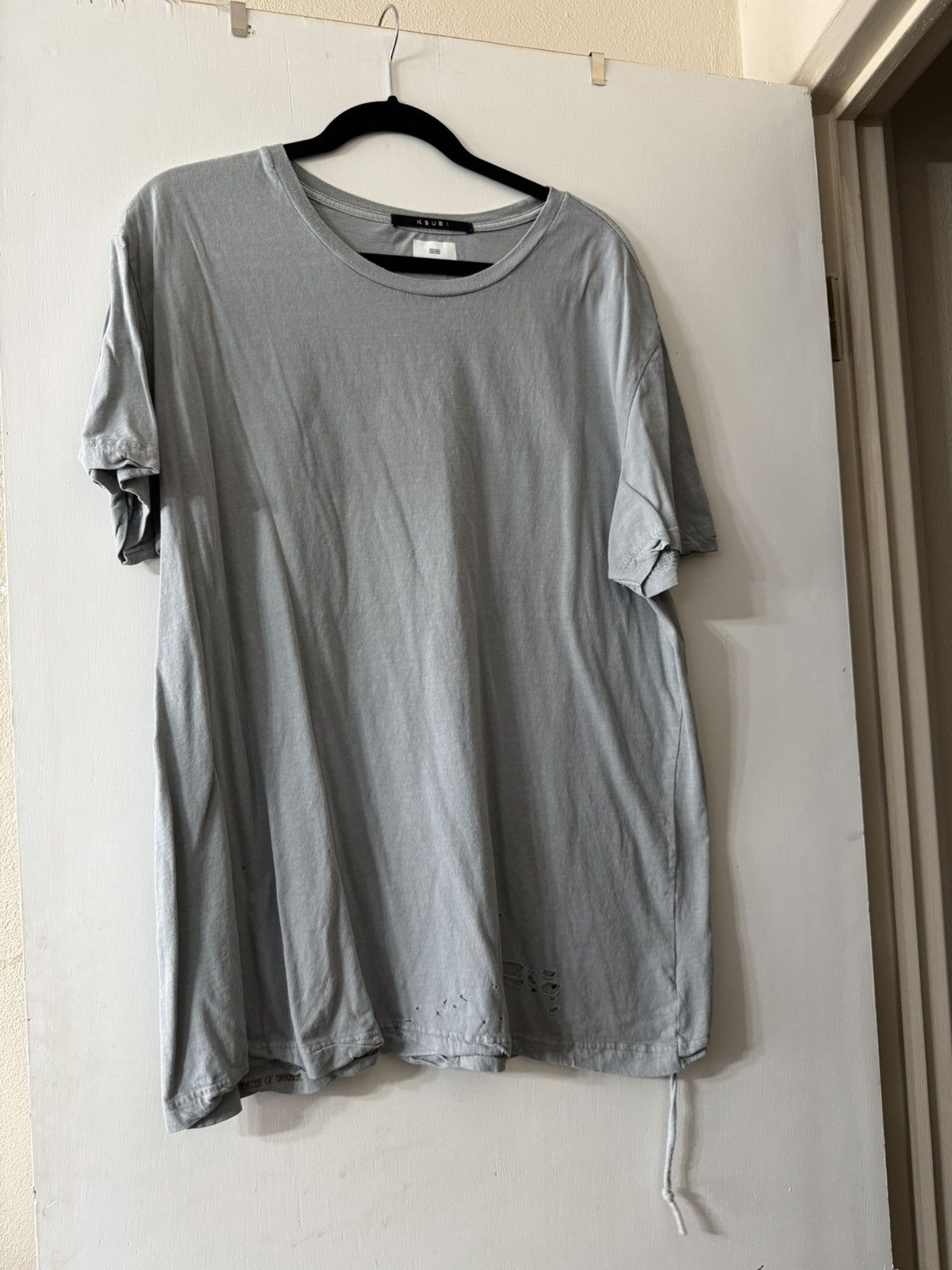 Ksubi Ksubi Men's Gray T-Shirt Size US XXL / EU 58 / 5 - 1 Thumbnail