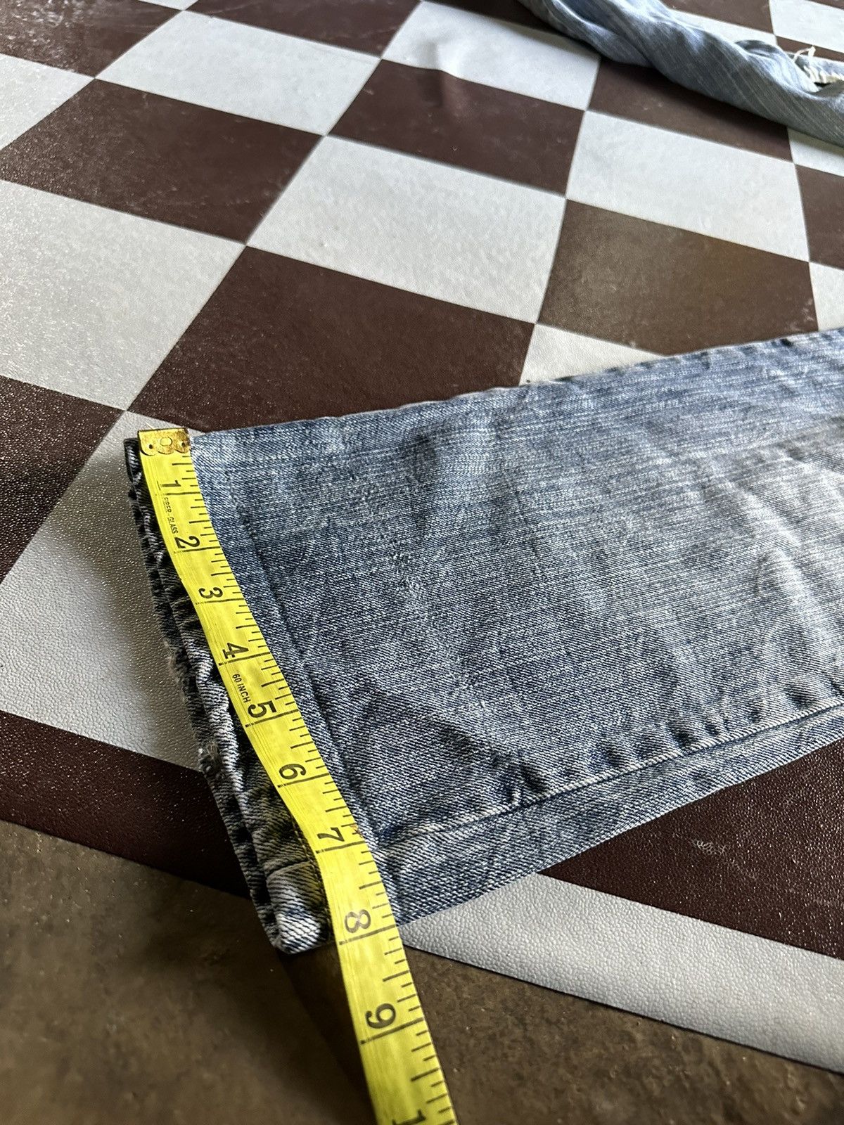 Japanese Brand double waist jeans Size US 32 / EU 48 - 13 Thumbnail