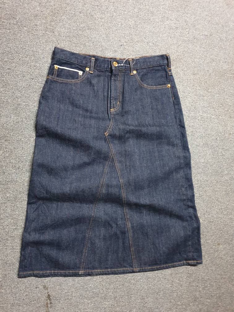Other 💥Japanese brand selvedge Orslow look like denim skirt Size 31" - 9 Thumbnail