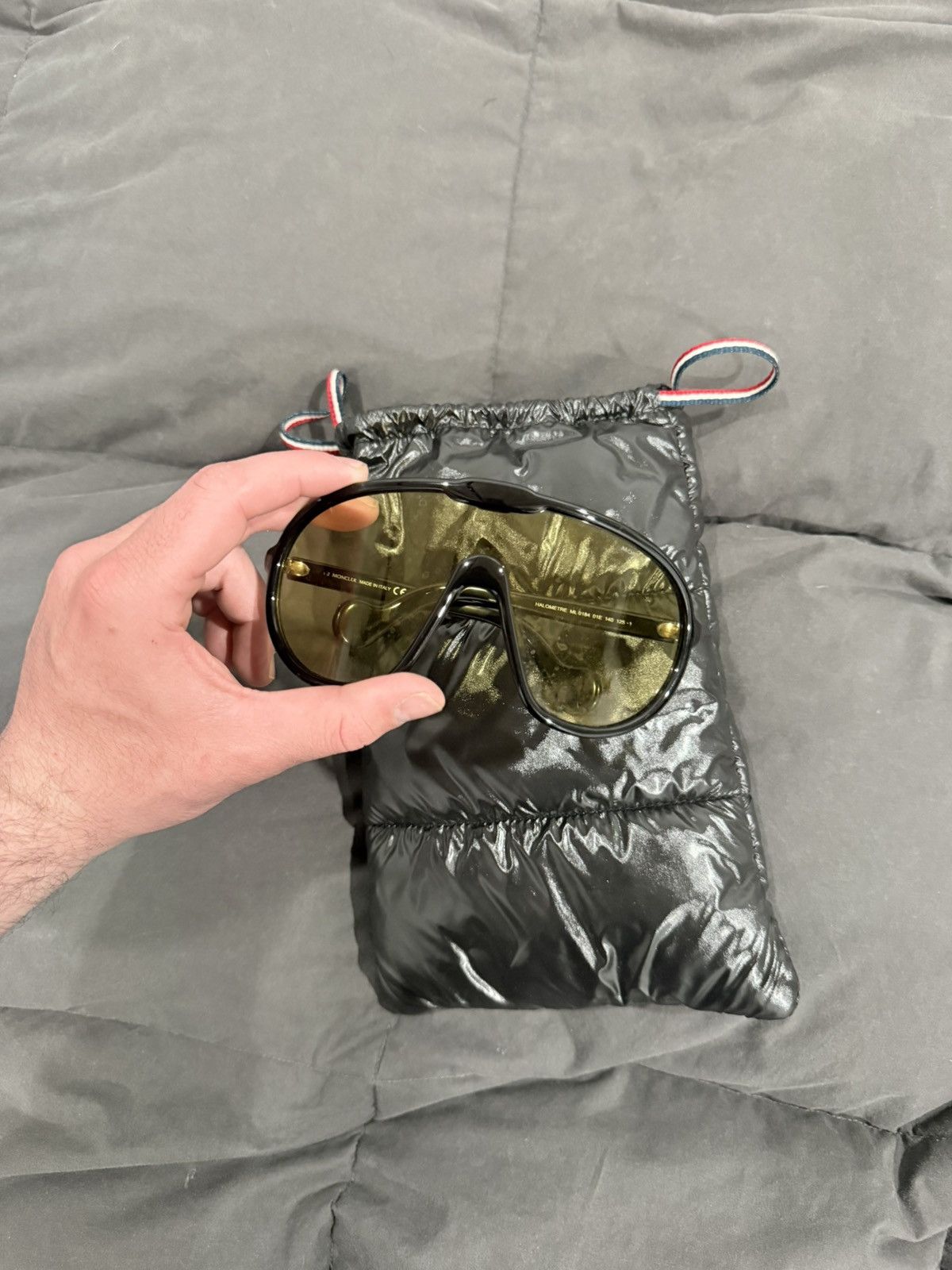 Moncler Moncler Shield Glasses Size ONE SIZE - 3 Thumbnail