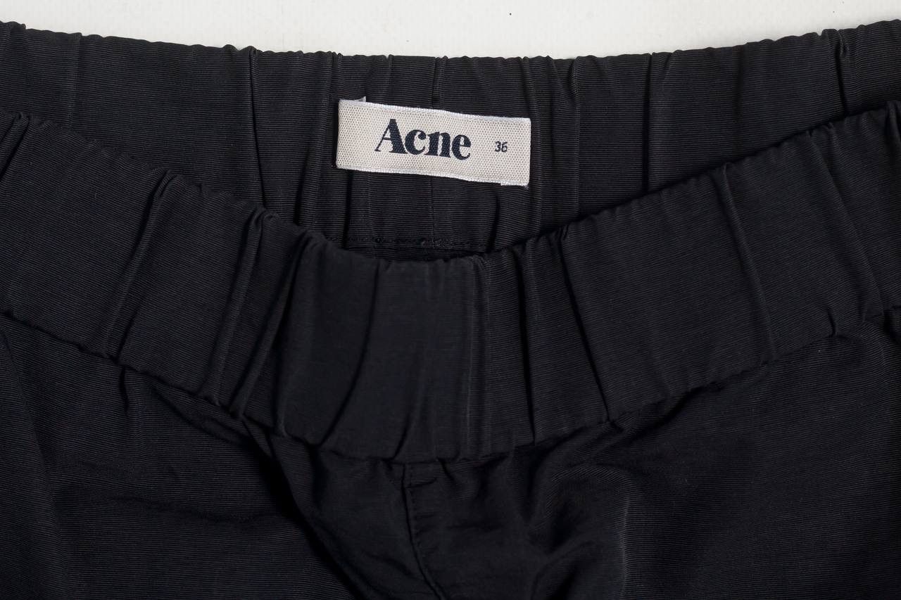 Acne Studios Acne Womens Ninette SS12 Cotton Nylon Shorts Size 25" / US 0 / IT 36 - 2 Thumbnail
