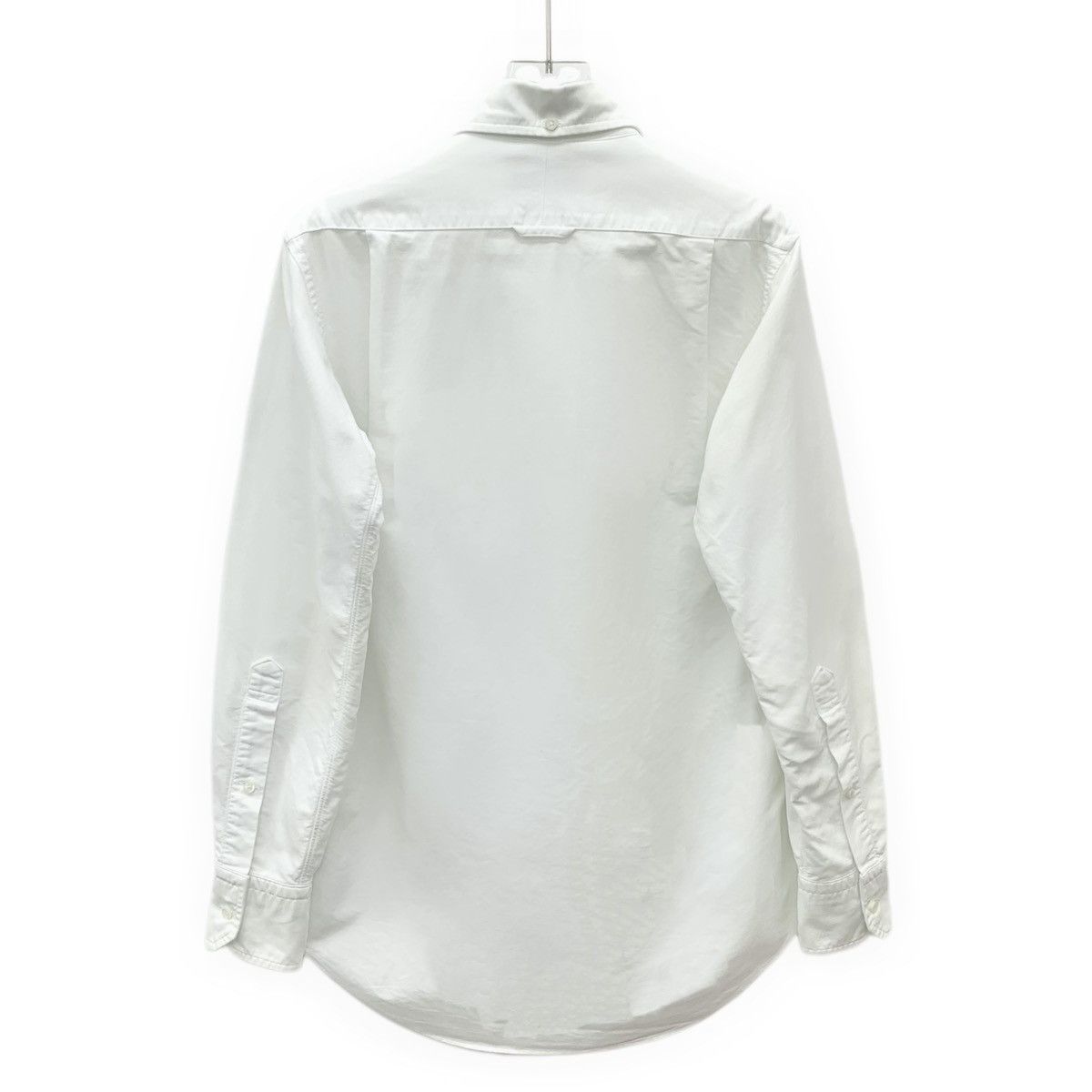 Thom Browne Thom Browne White Cotton Collared Long Sleeve Shirt K26WX Size US XS / EU 42 / 0 - 2 Thumbnail