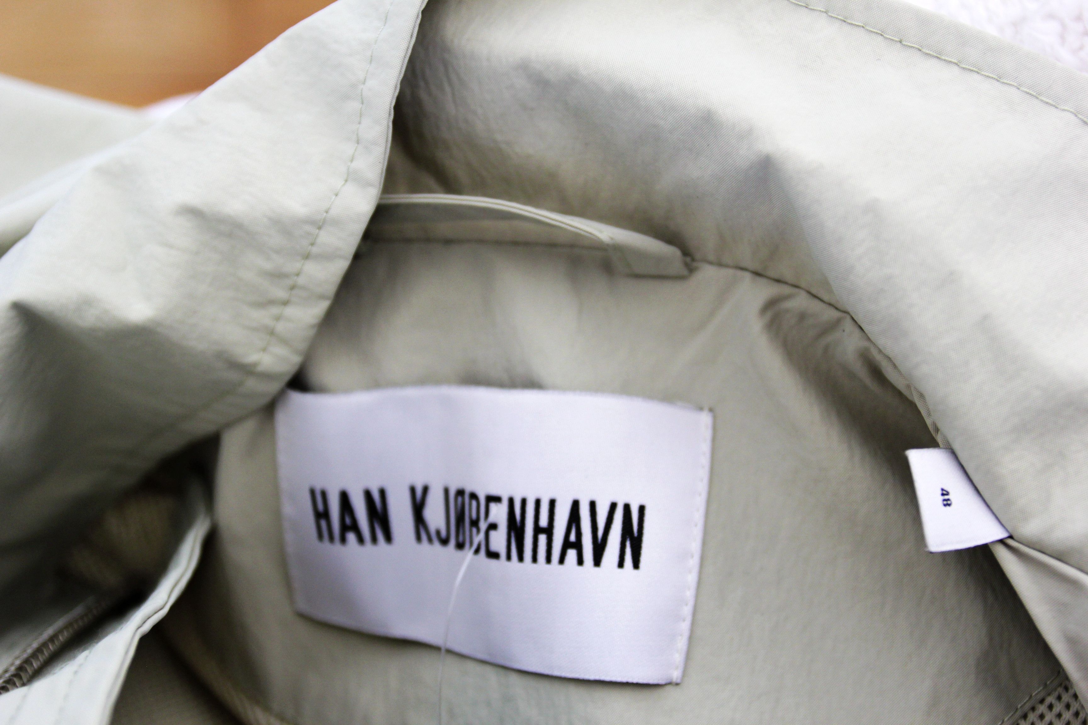 Han Kjobenhavn BNWT AW23 HAN KJOBENHAVN ACCENT PIPED NYLON JACKET 48 Size US M / EU 48-50 / 2 - 8 Thumbnail