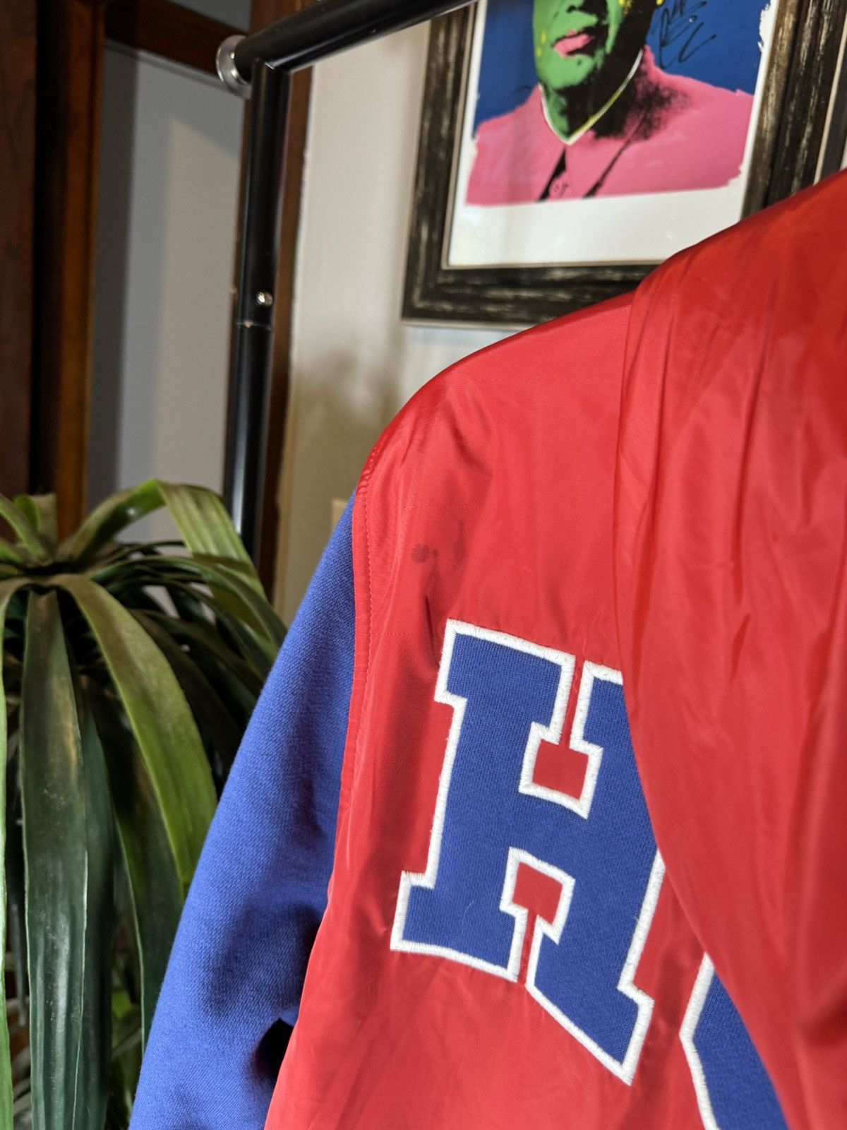 The Hundreds The Hundreds X Drawing Lines Red And Blue Hooded Jacket Size US L / EU 52-54 / 3 - 6 Thumbnail