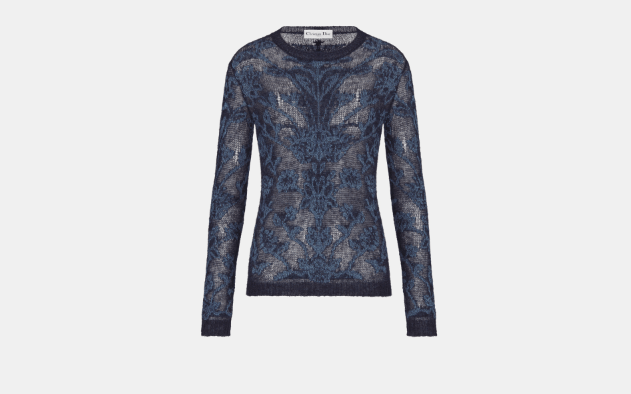 image of Dior O1Bcso1Str0524 Sweaters In Blue, Women's (Size Medium)