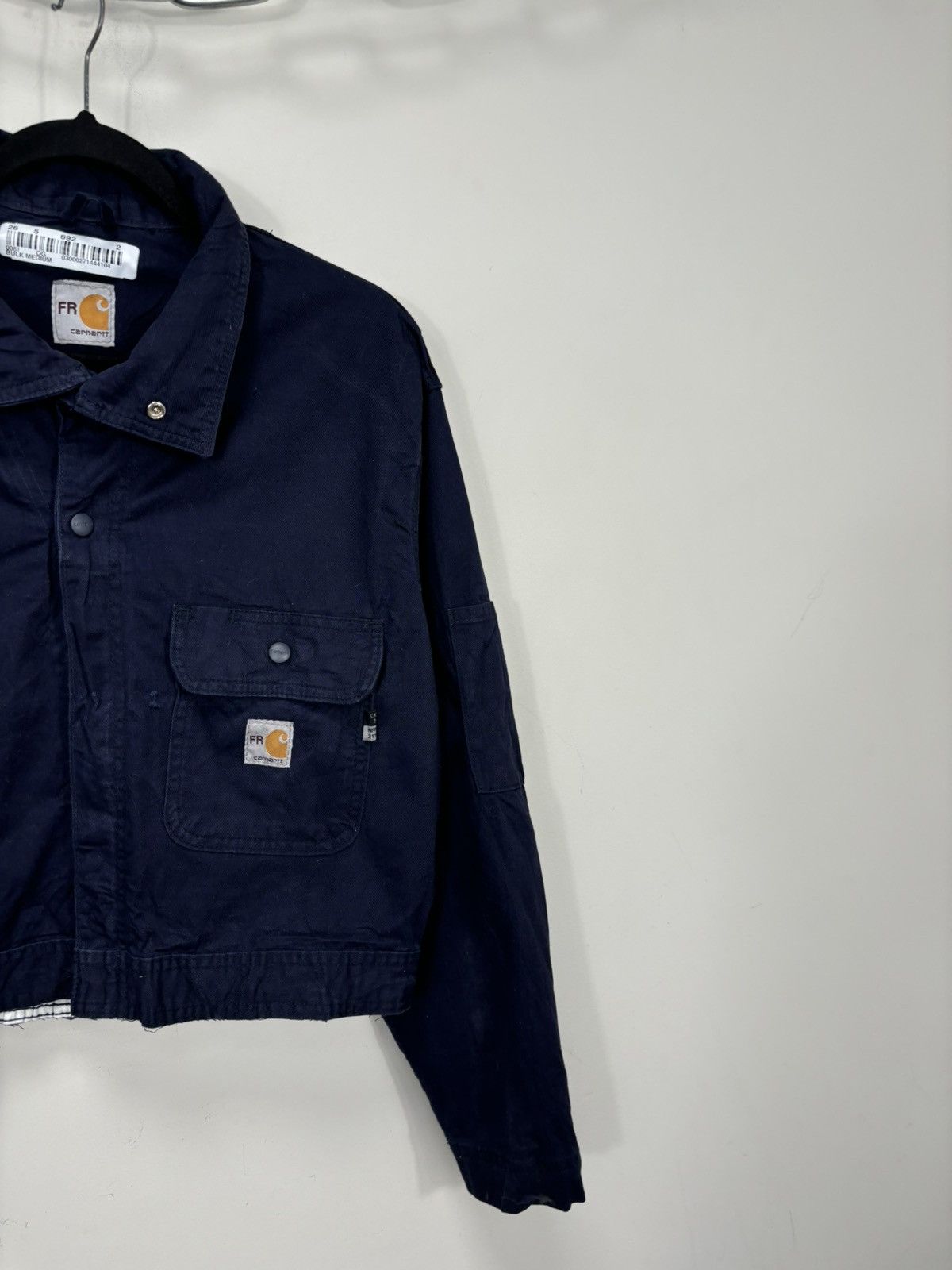 Carhartt Vintage Carhartt Flame Resistant Hype Boxy Cropped Jacket Size US L / EU 52-54 / 3 - 4 Thumbnail