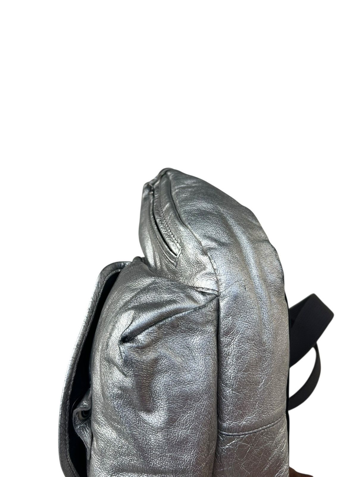 Leather Azzu Label Nasimo Japan Patina Blistered Leather Cargo Bag Size ONE SIZE - 13 Thumbnail