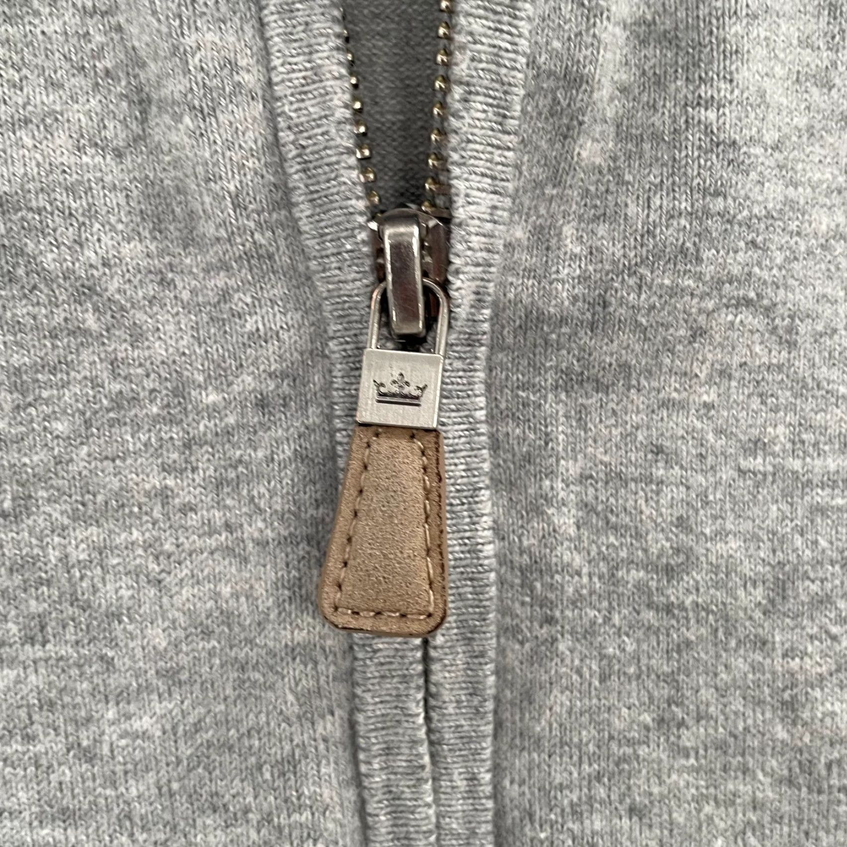 Peter Millar Peter Millar Sweater Pullover 1/4 Zip Adult XL Men Gray Mock Neck Casual Travel Slim Knit Classic Preppy Sports 1/4 Zip Zipper Size US XL / EU 56 / 4 - 4 Thumbnail