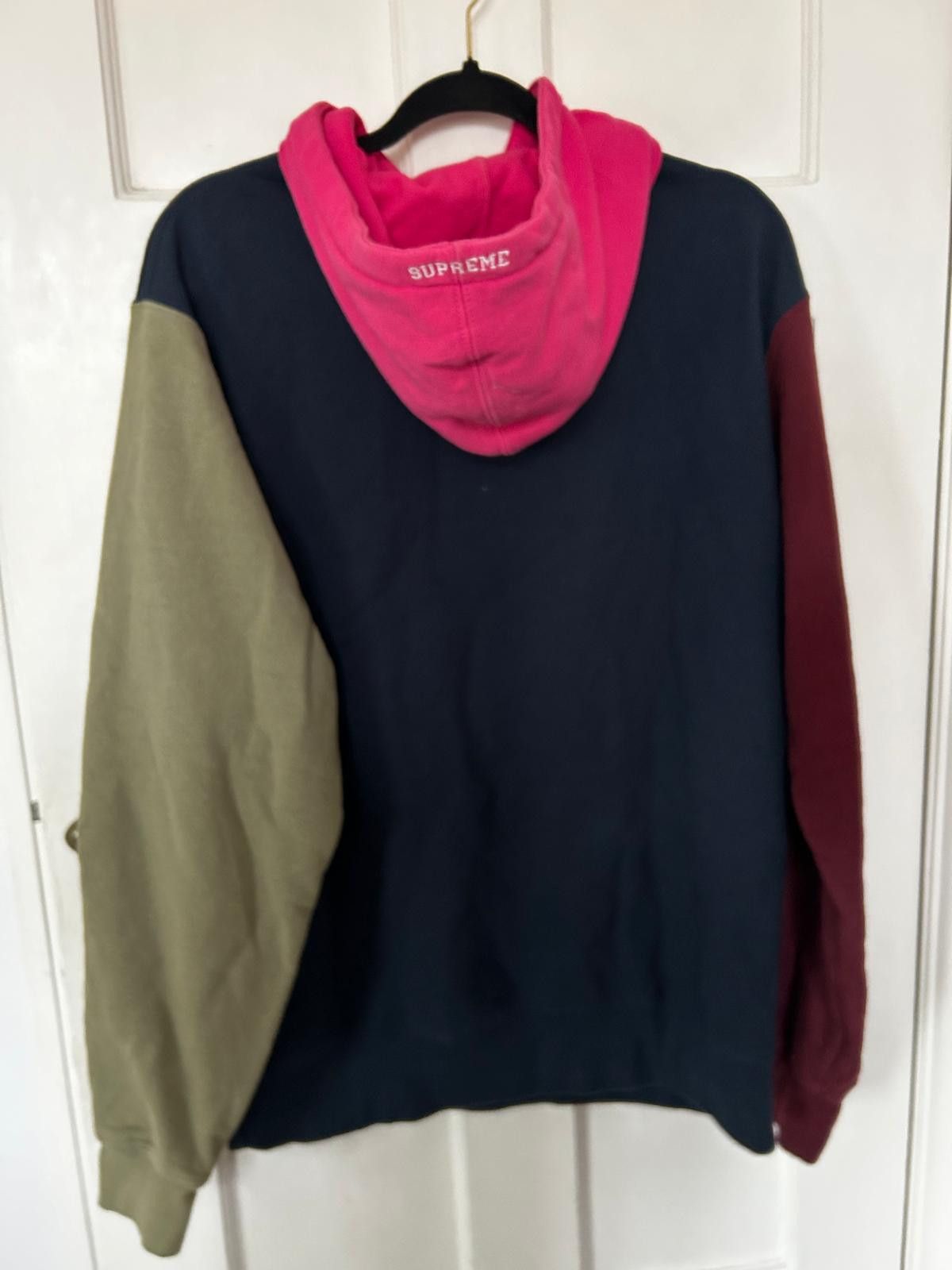 Supreme Supreme Colorblocked S-Logo Hoodie Size US L / EU 52-54 / 3 - 4 Thumbnail