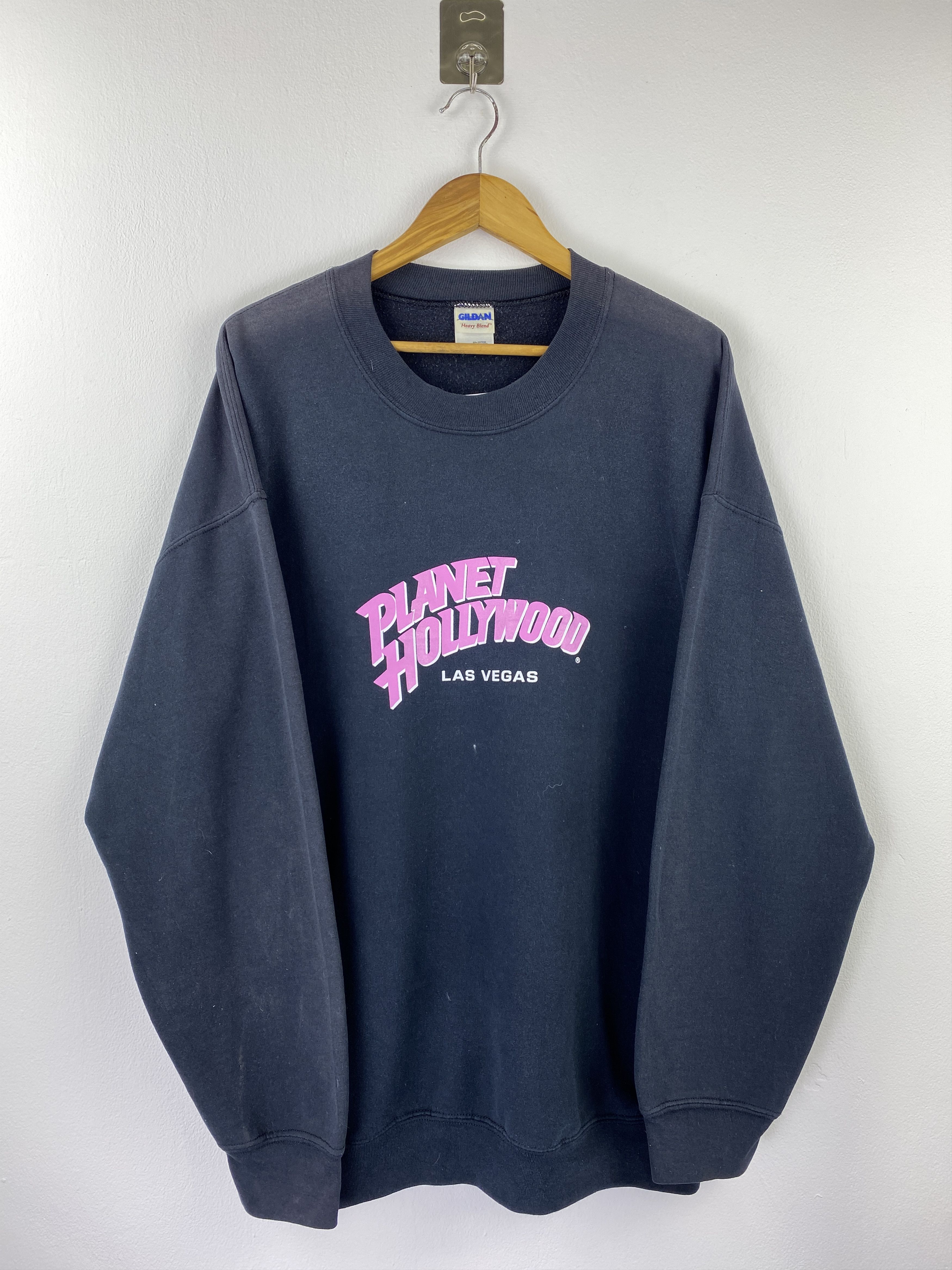 Planet Hollywood Vintage Planet Hollywood Crewneck Sweatshirt SH0450 Size US XL / EU 56 / 4 - 1 Thumbnail