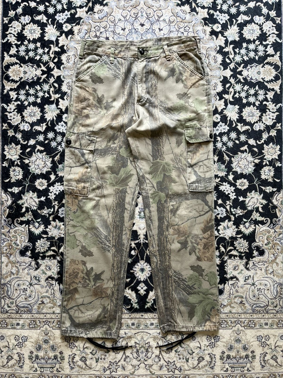 Liberty Vintage 90s Liberty x Realtree Camo Utility Cargo Pants Size US 35 - 1 Thumbnail