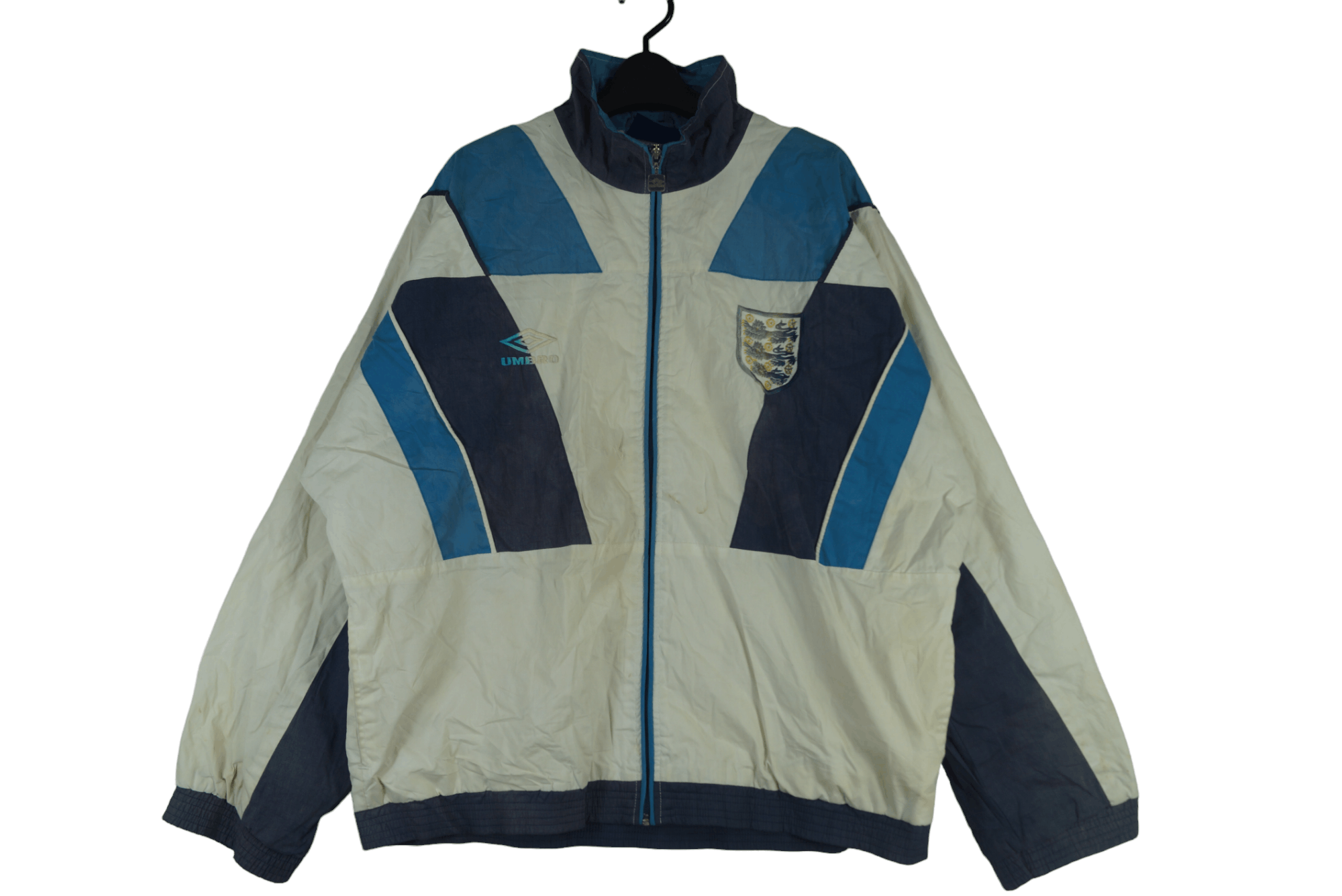 Umbro × Vintage Umbro Light Jacket England Football Club Nice Design Size US M / EU 48-50 / 2 - 1 Thumbnail