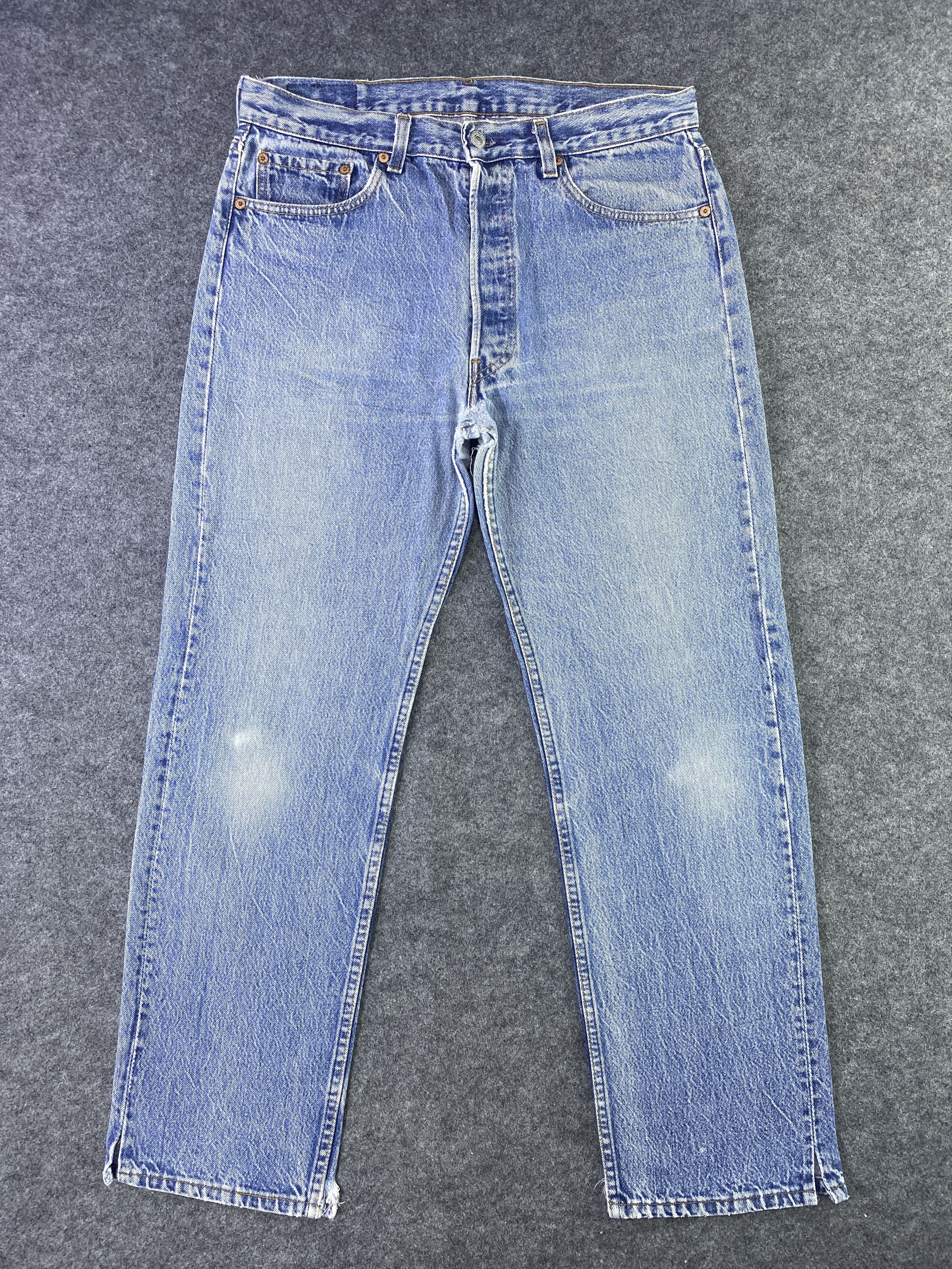 Levi's Vintage Levi's 501 Blue Wash Jeans - J918 Size US 33 - 1 Thumbnail