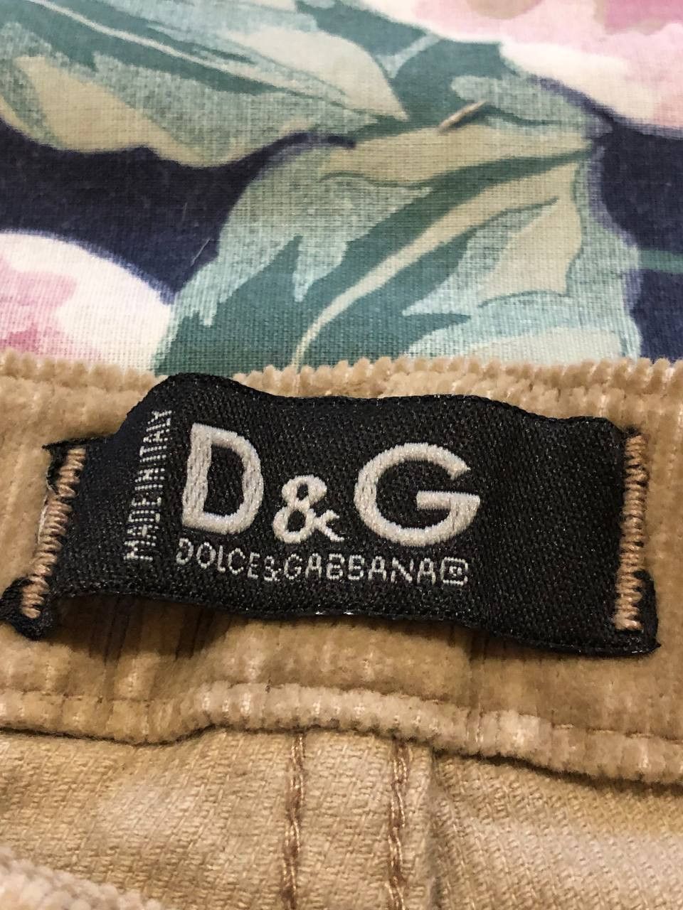 Dolce & Gabbana beige jeans pants Y2K Dolce&Gabbana luxury vintage size 28 Size 28" / US 6 / IT 42 - 2 Thumbnail