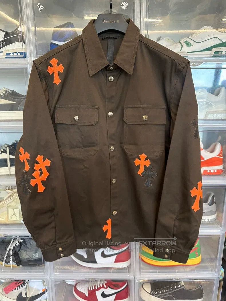 Chrome Hearts CHROME HEARTS Size XL Orange camouflage cross skin Workdog Size US XL / EU 56 / 4 - 1 Thumbnail
