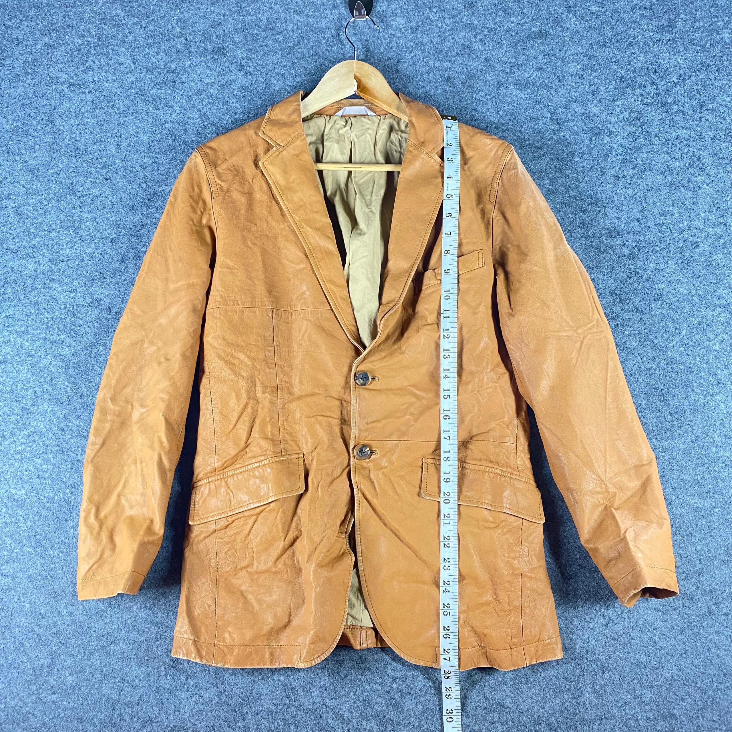 Japanese Brand Vintage Japanese Brand Leather Jacket Size US S / EU 44-46 / 1 - 8 Thumbnail