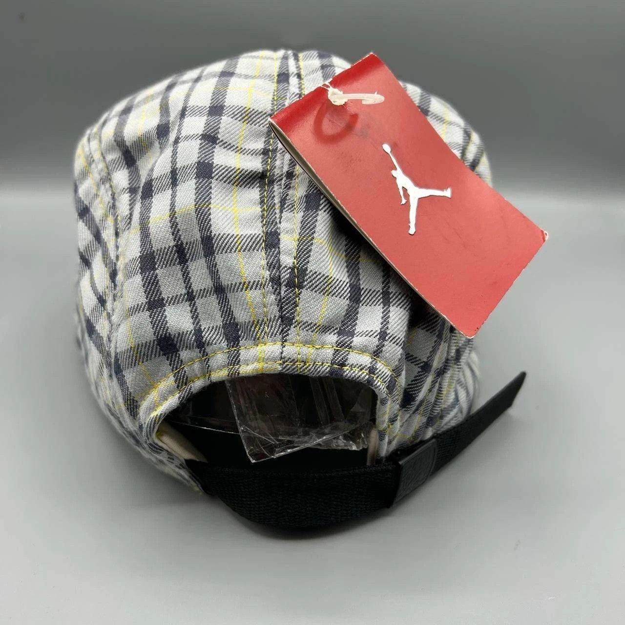 Jordan Brand Air Jordan 5 Panel Hat Men Plaid Jumpman Strap Back Cap New Size ONE SIZE - 4 Thumbnail