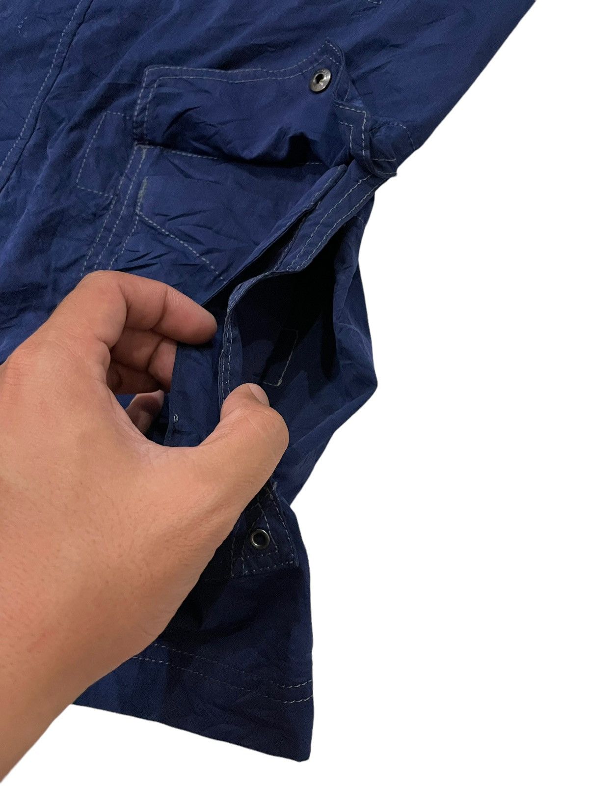 Japanese Brand Vintage Element Simple Life Blend Polyster Button Up Jacket Size US L / EU 52-54 / 3 - 6 Thumbnail