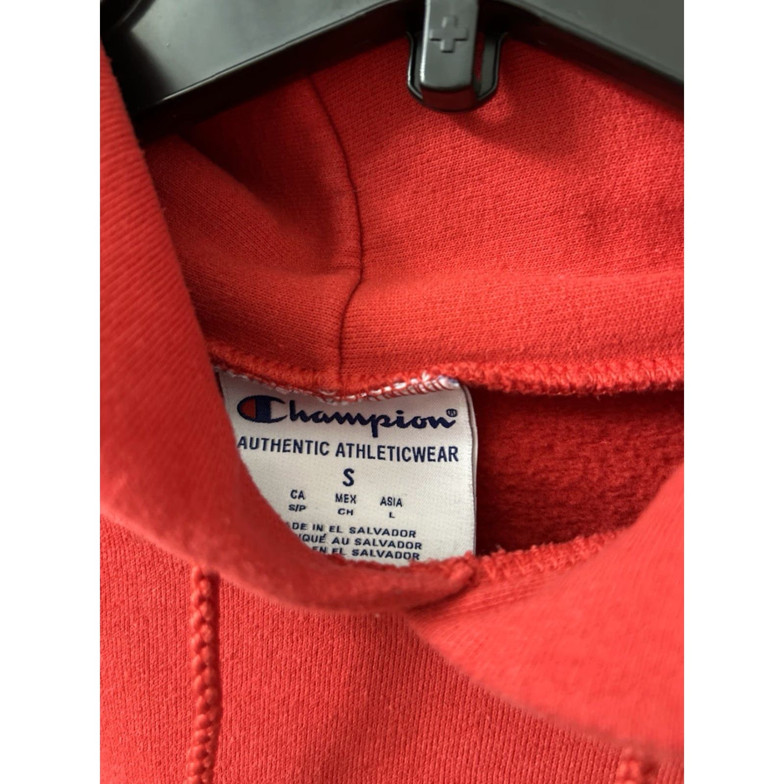 Champion Champion Hoodie Mens Small Red Boston University Pullover L/S Sweatshirt Kangaroo Pocket Graphic Print Hooded Crew Neck Football School Spirit Mens Size US S / EU 44-46 / 1 - 5 Thumbnail