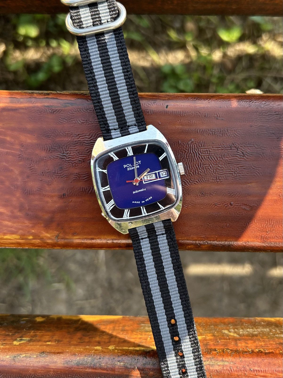 Vintage Vintage Watch Poljot Automatic USSR Soviet Mechanical 1980s Size ONE SIZE - 19 Thumbnail