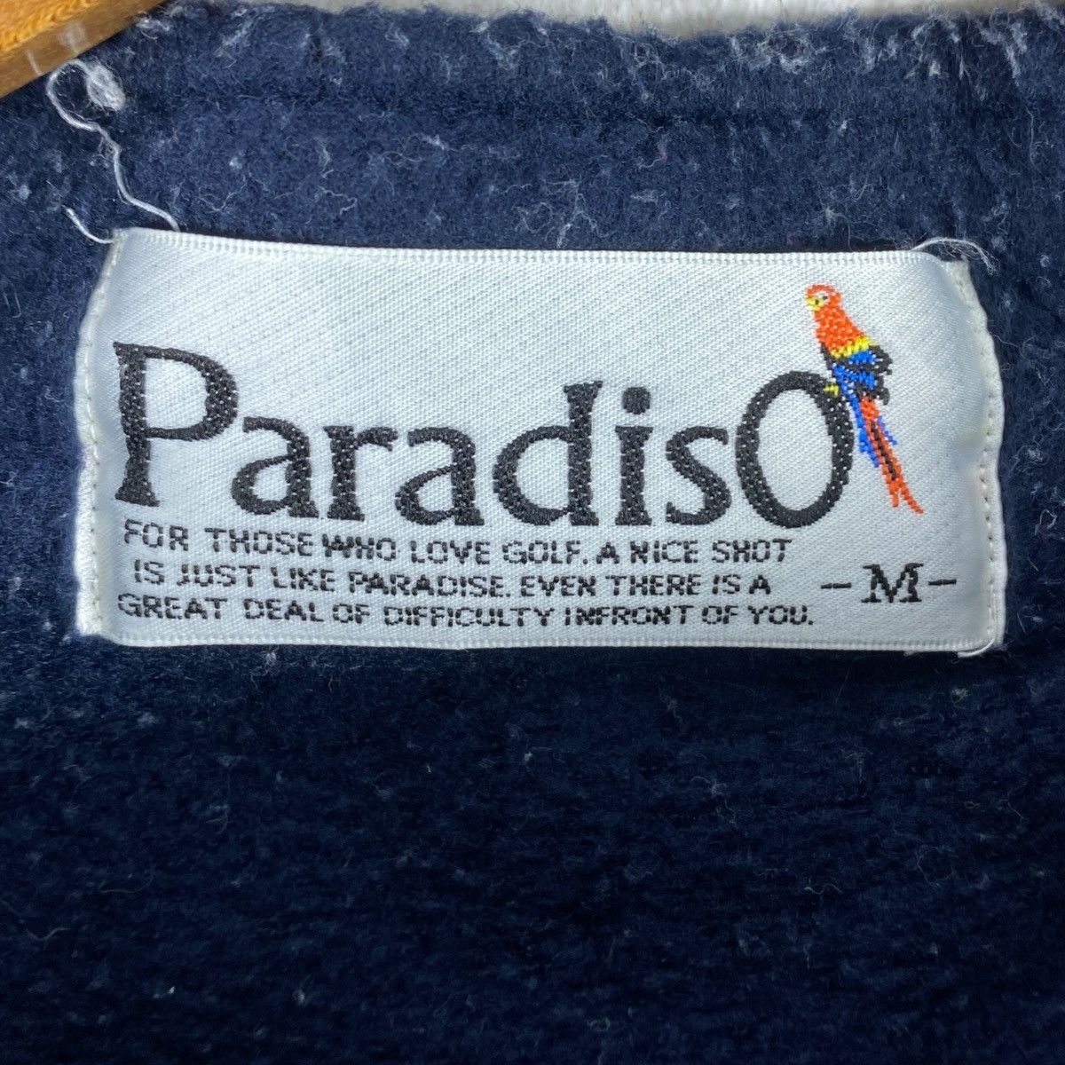 Vintage Vintage PARADISO OUTDOOR Half Zipper Pullover Fleece Sweater Size M / US 6-8 / IT 42-44 - 5 Thumbnail