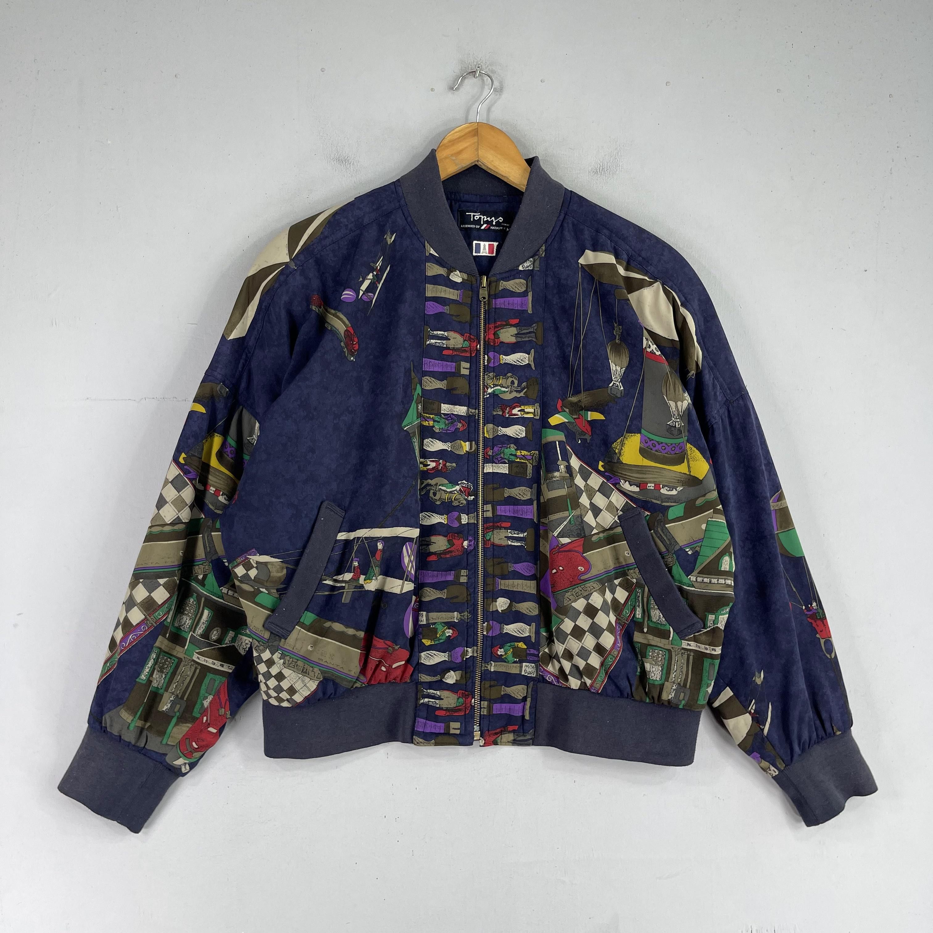 Japanese Brand × Vintage Vintage 90's Pop Art Artist Retro Style Baroque Jacket Size M / US 6-8 / IT 42-44 - 3 Thumbnail