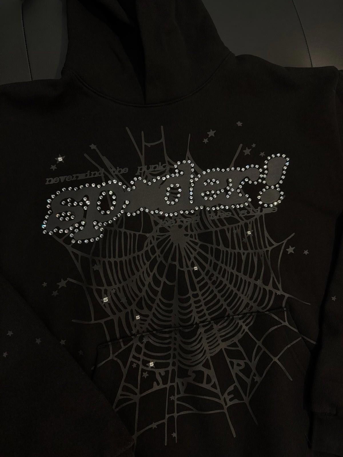 Sp5der Sp5der Black VVS Stone Hoodie Size Large 2026 100% Authentic Size US L / EU 52-54 / 3 - 5 Thumbnail