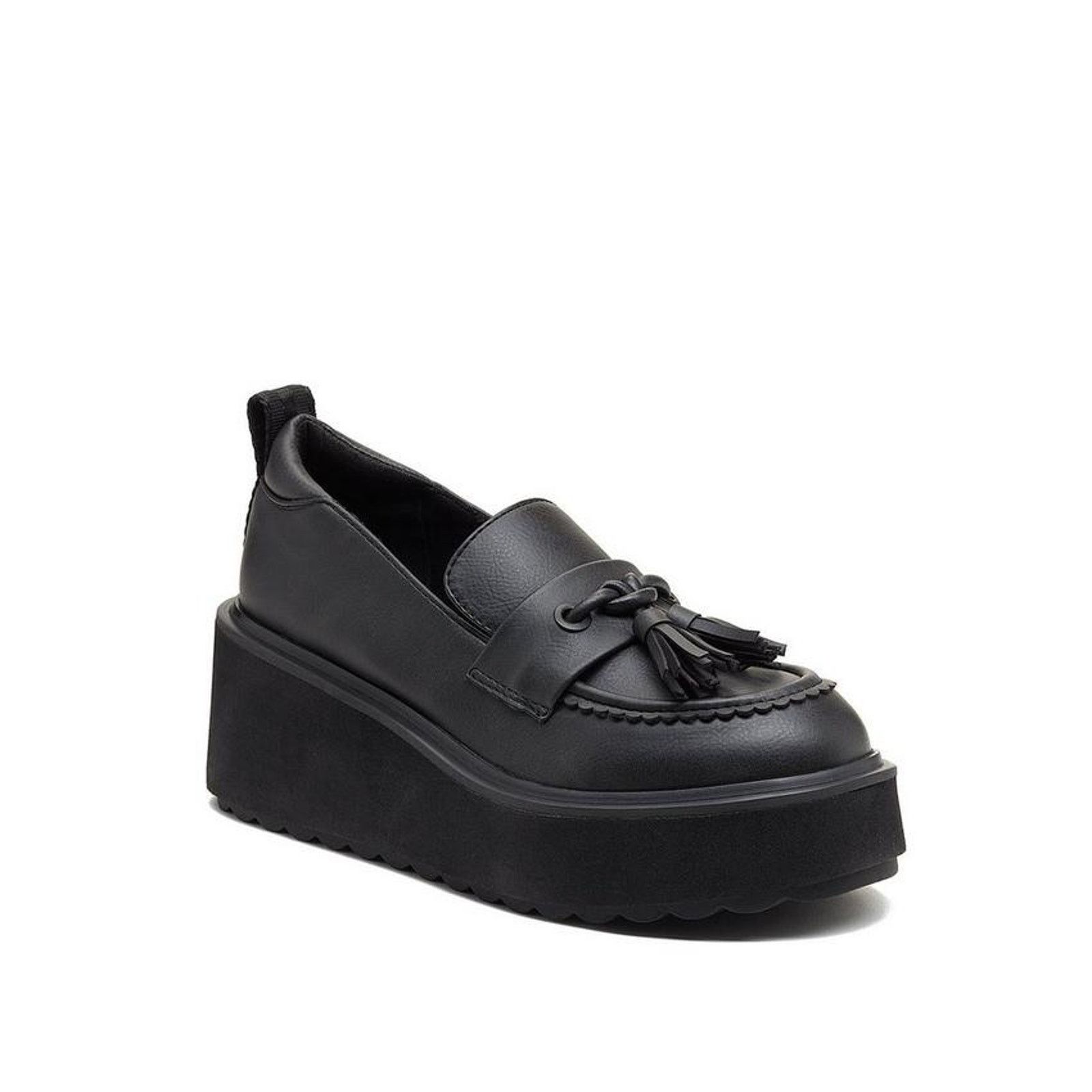 Other Rocket Dog Harper Platform Black Chunky Loafer Grunge Y2K Size US 9 / IT 39 - 2 Thumbnail