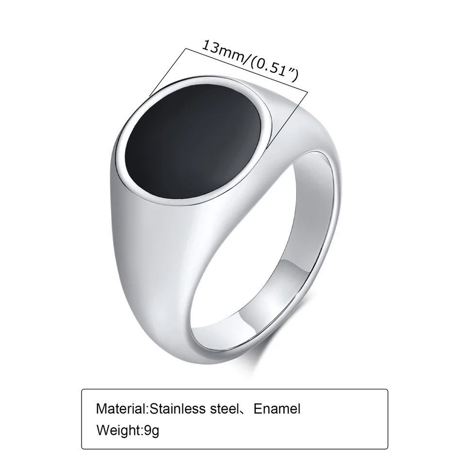 Other Enamel Round Top Ring Size ONE SIZE - 2 Thumbnail