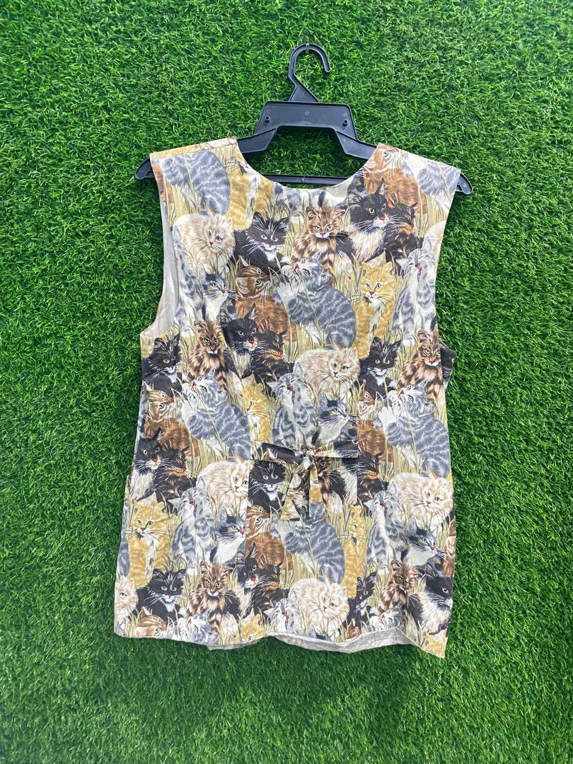 Vintage Vintage Carol Antone Vest Overprint Cat Size US L / EU 52-54 / 3 - 2 Thumbnail