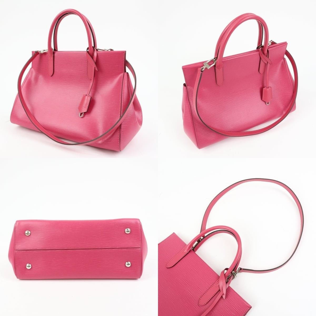 Louis Vuitton Louis Vuitton Epi Marly BB Satchel Pink Size ONE SIZE - 3 Thumbnail