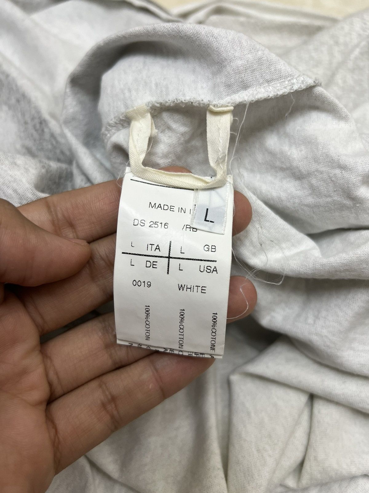 Rick Owens Drkshdw RICK OWEN DRKSHDW TOP ABSTRACT BLACK WHITE Size US L / EU 52-54 / 3 - 10 Thumbnail