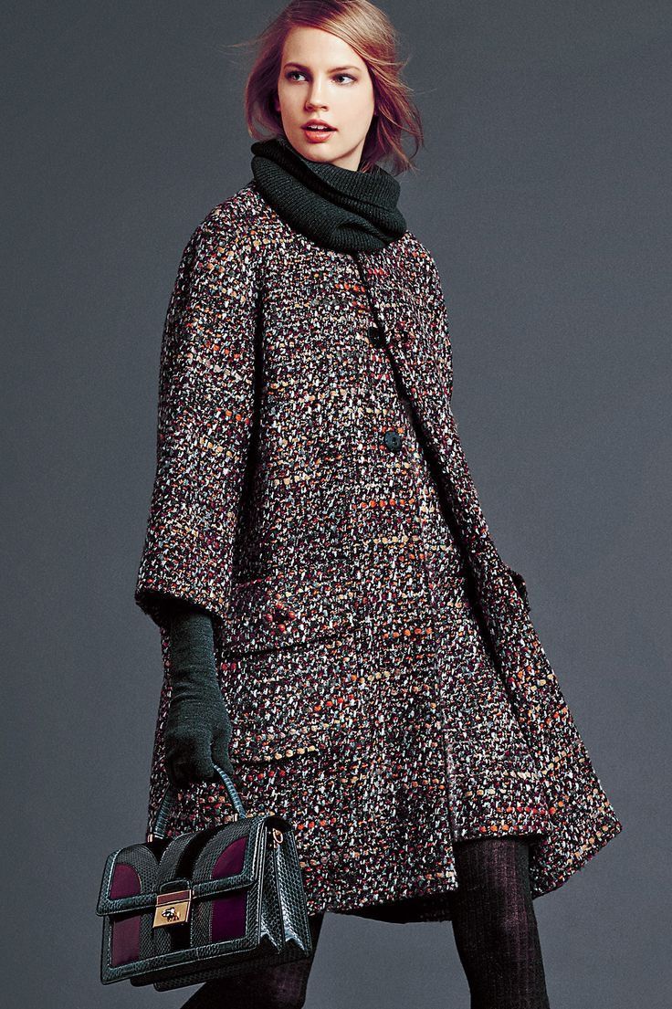 Dolce & Gabbana DOLCE & GABBANA TWEED Bouclé Texture Luxury Coat Jacket - 48 Size XL / US 12-14 / IT 48-50 - 1 Thumbnail